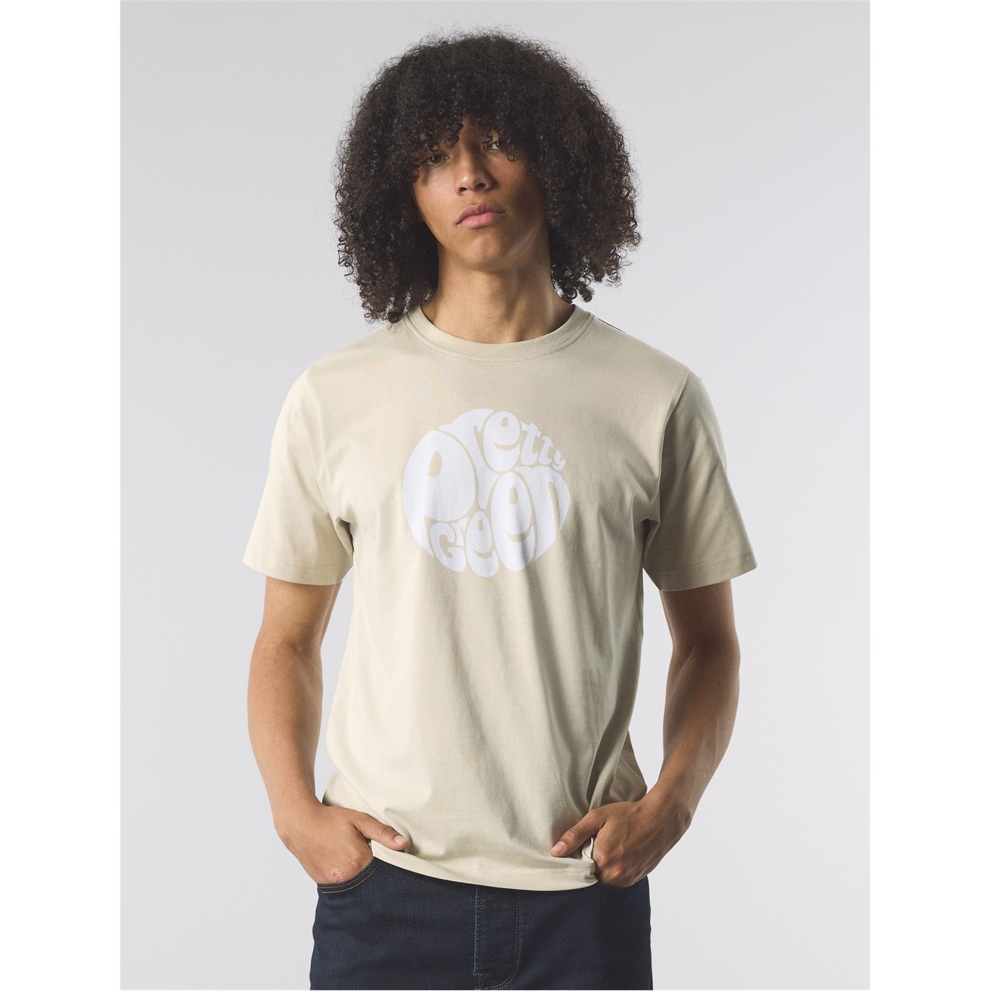 Tričko Pretty Green Greystone 7754831 Men's Gillespie Logo Regular Fit T-Shirt - 2