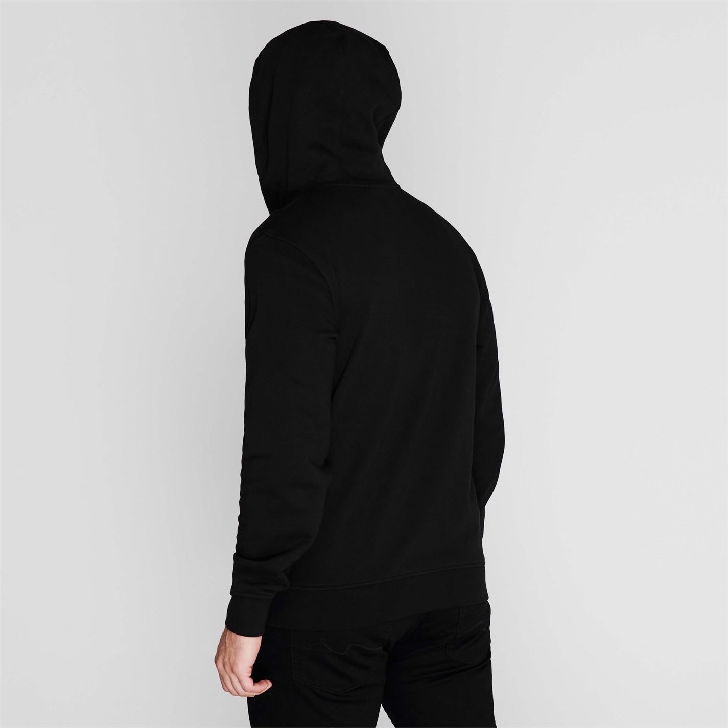 Mikina Lacoste Black C31 5641447 Men's Basic Full-Zip Hoodie - 3