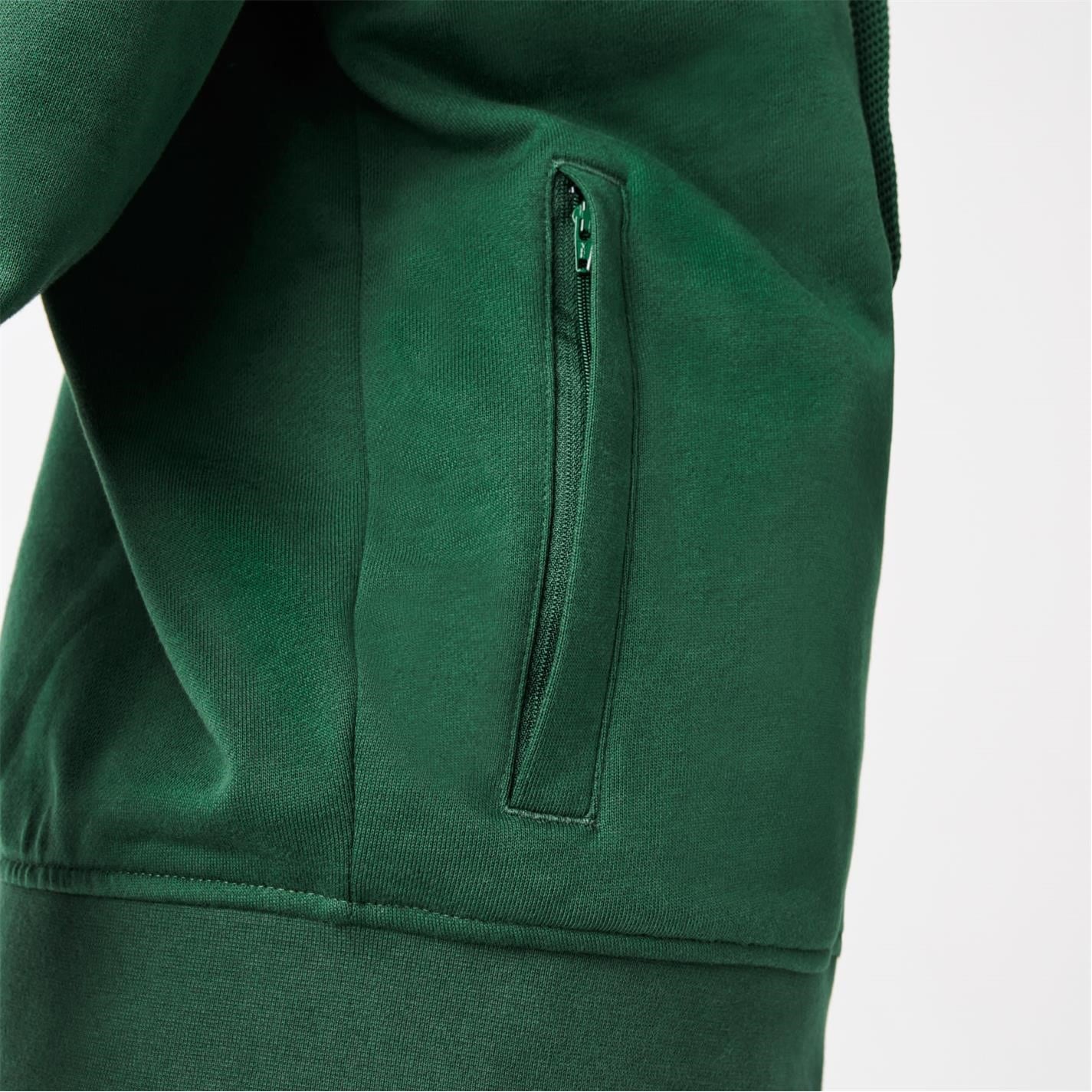 Mikina Lacoste Green 132 6046937 Men's Basic Full-Zip Hoodie - 6
