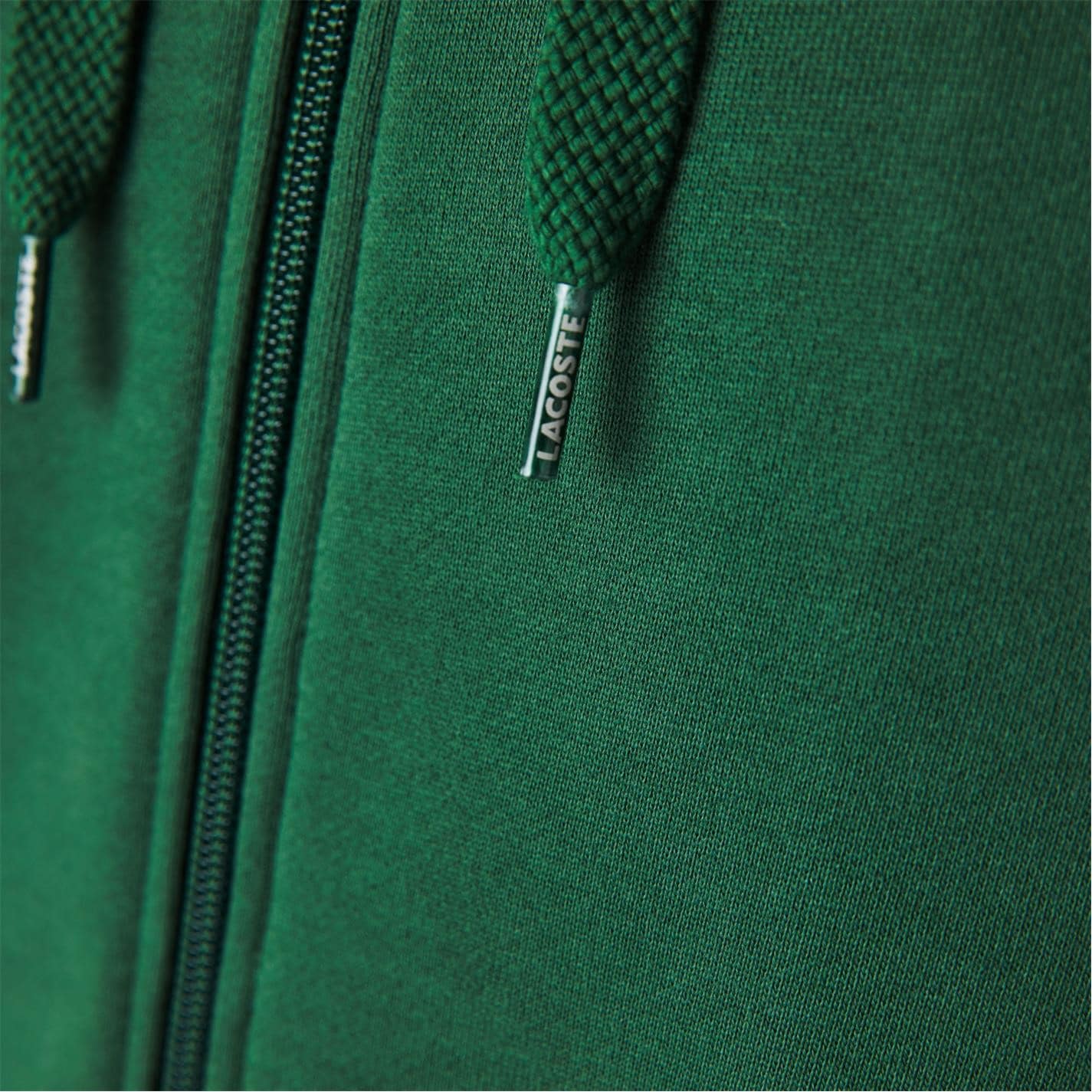 Mikina Lacoste Green 132 6046937 Men's Basic Full-Zip Hoodie - 7