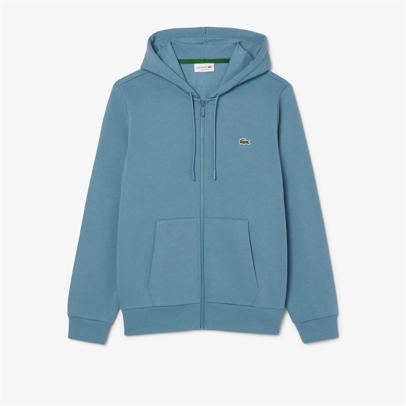 Mikina Lacoste Blue HD9 259823 Men's Basic Full-Zip Hoodie - 2