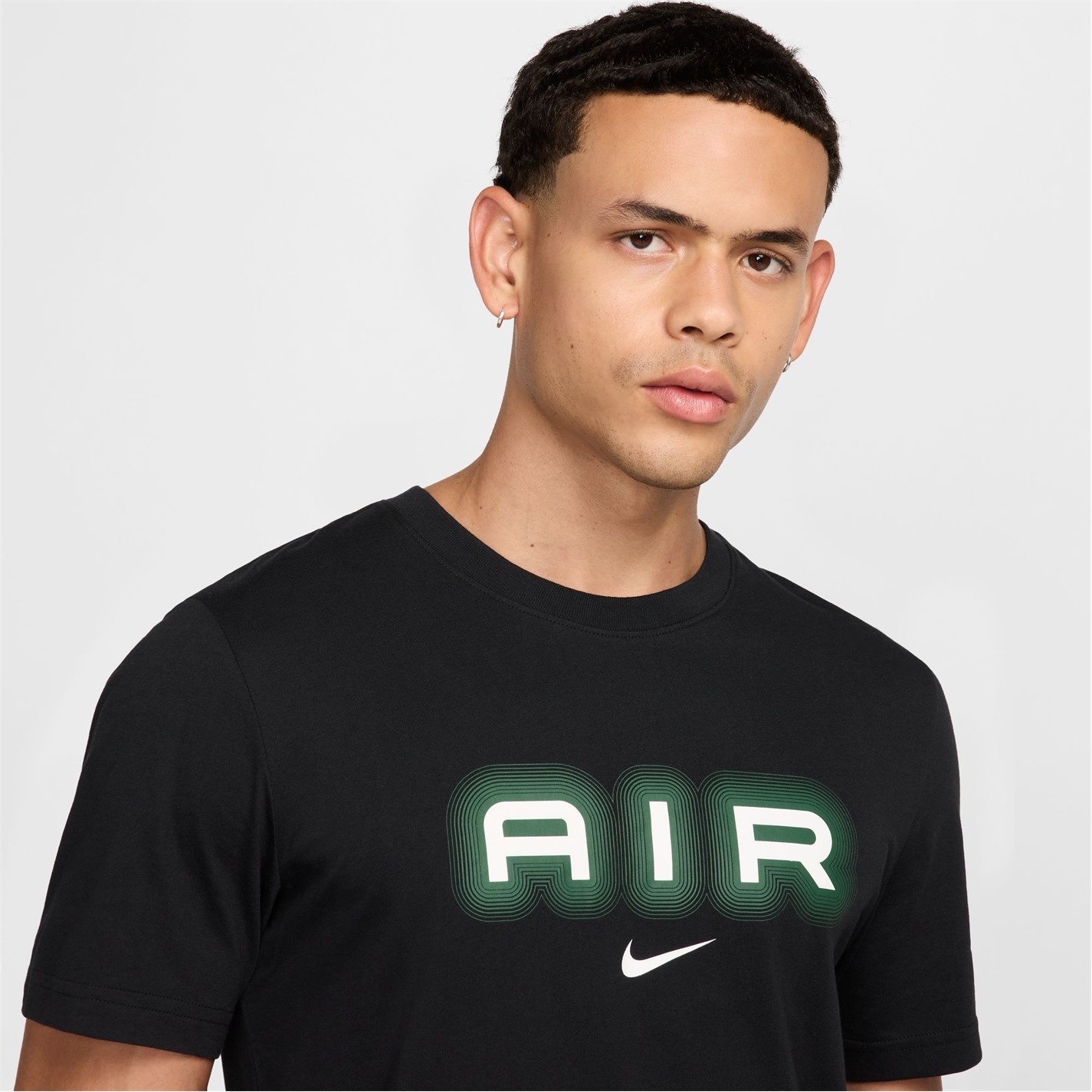 Tričko Nike Black 7161324 M NSW SW AIR GRAPHIC TEE - 3