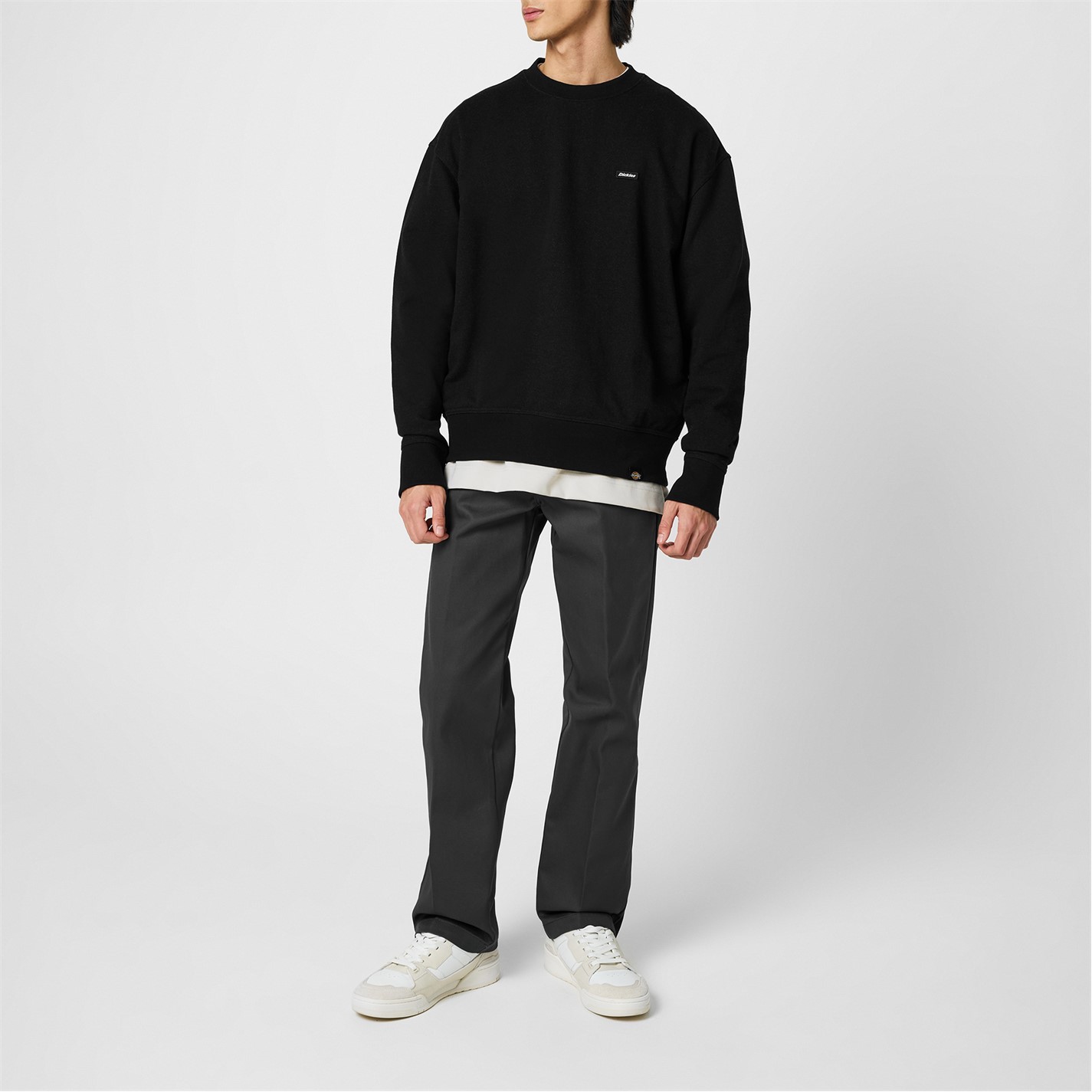 Mikina Dickies Black 6597648 Clancy Heavyweight Sweatshirt - 4