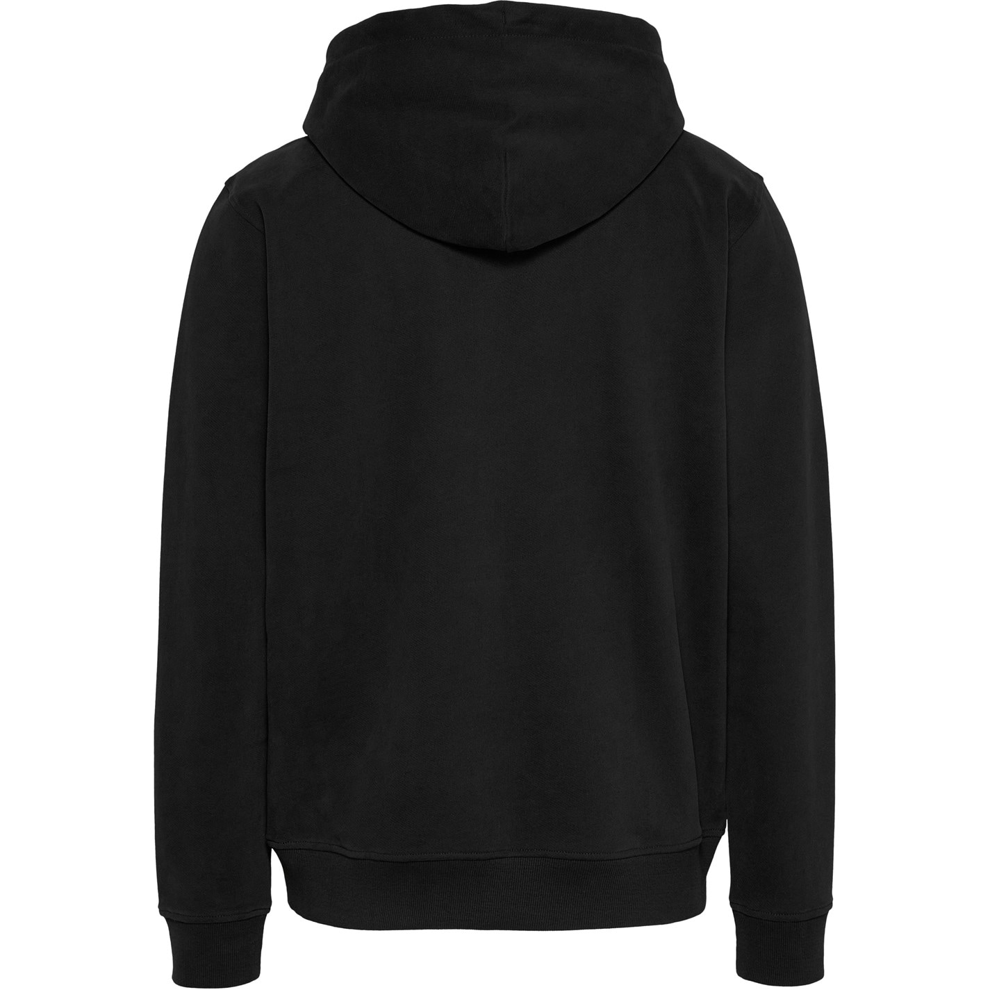 Mikina Tommy Jeans Black BDS 5944085 Men's Regular Essential Flag Hoodie - 3