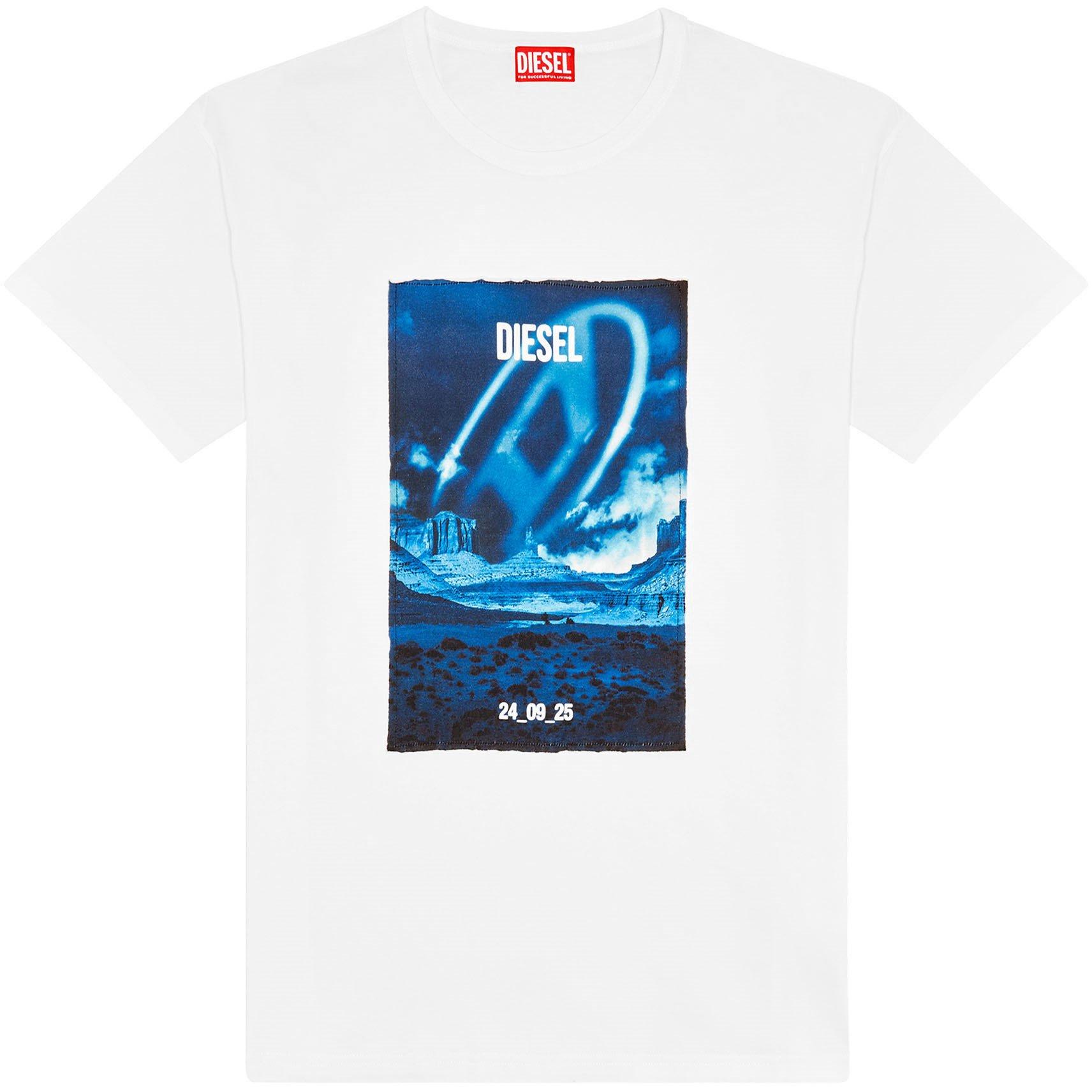 Tričko Diesel 141 7563695 Graphic Print T-Shirt - 4