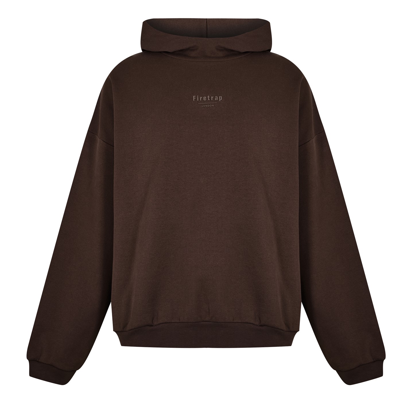 Mikina Firetrap Brown 8602111 Men's Tonal Hoodie - 1