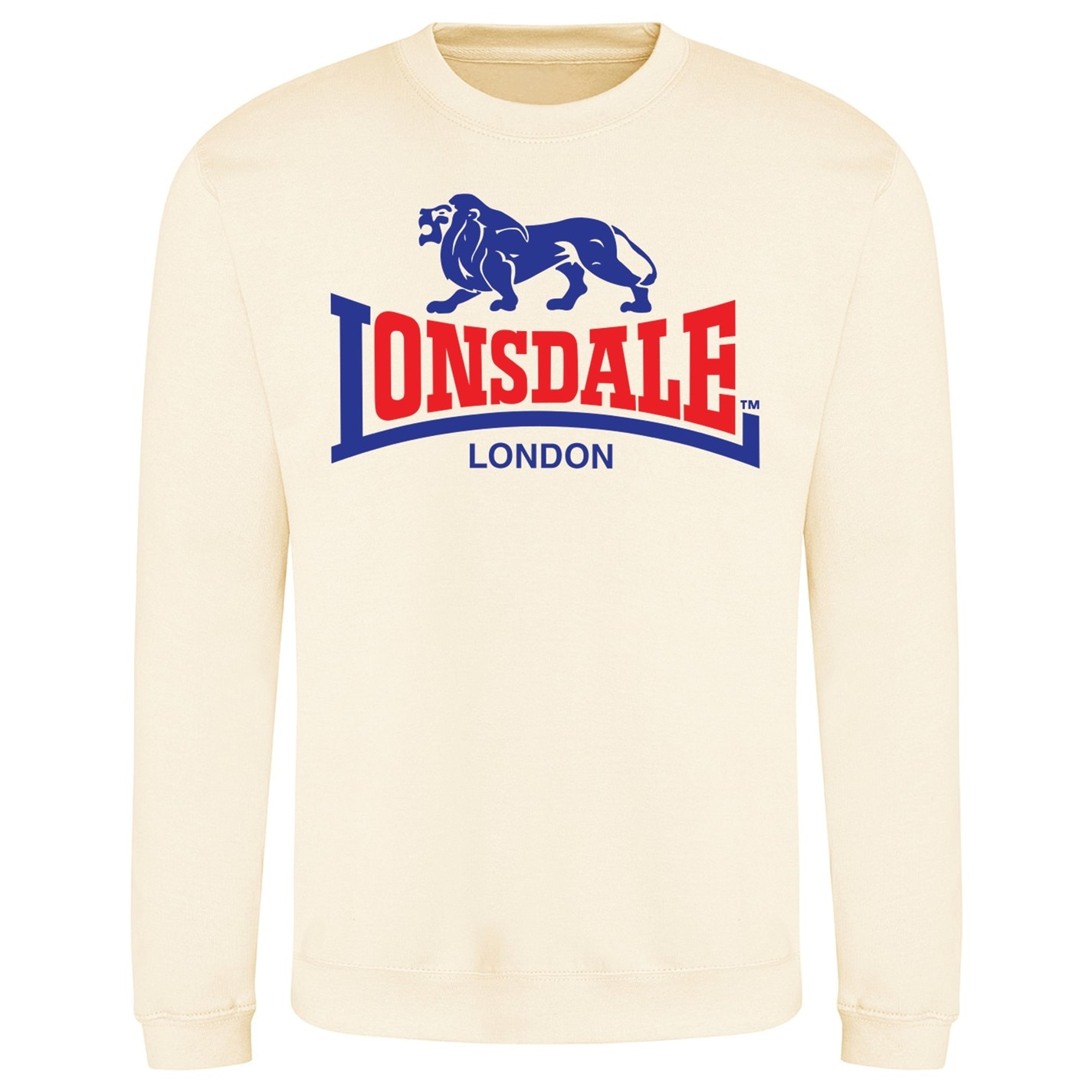 Mikina Lonsdale Vanilla 2 2521097 Printed Logo Sweat - 1