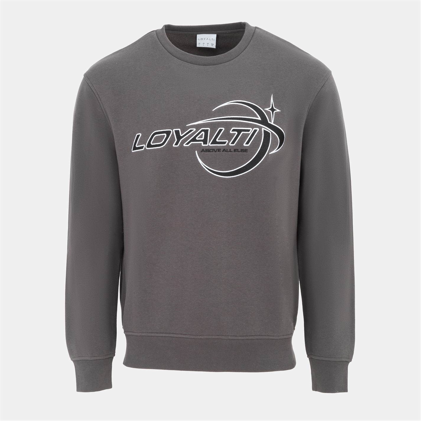 Mikina Loyalti Carbon 3652978 Galaxy Crewneck Sweatshirt Men - 1