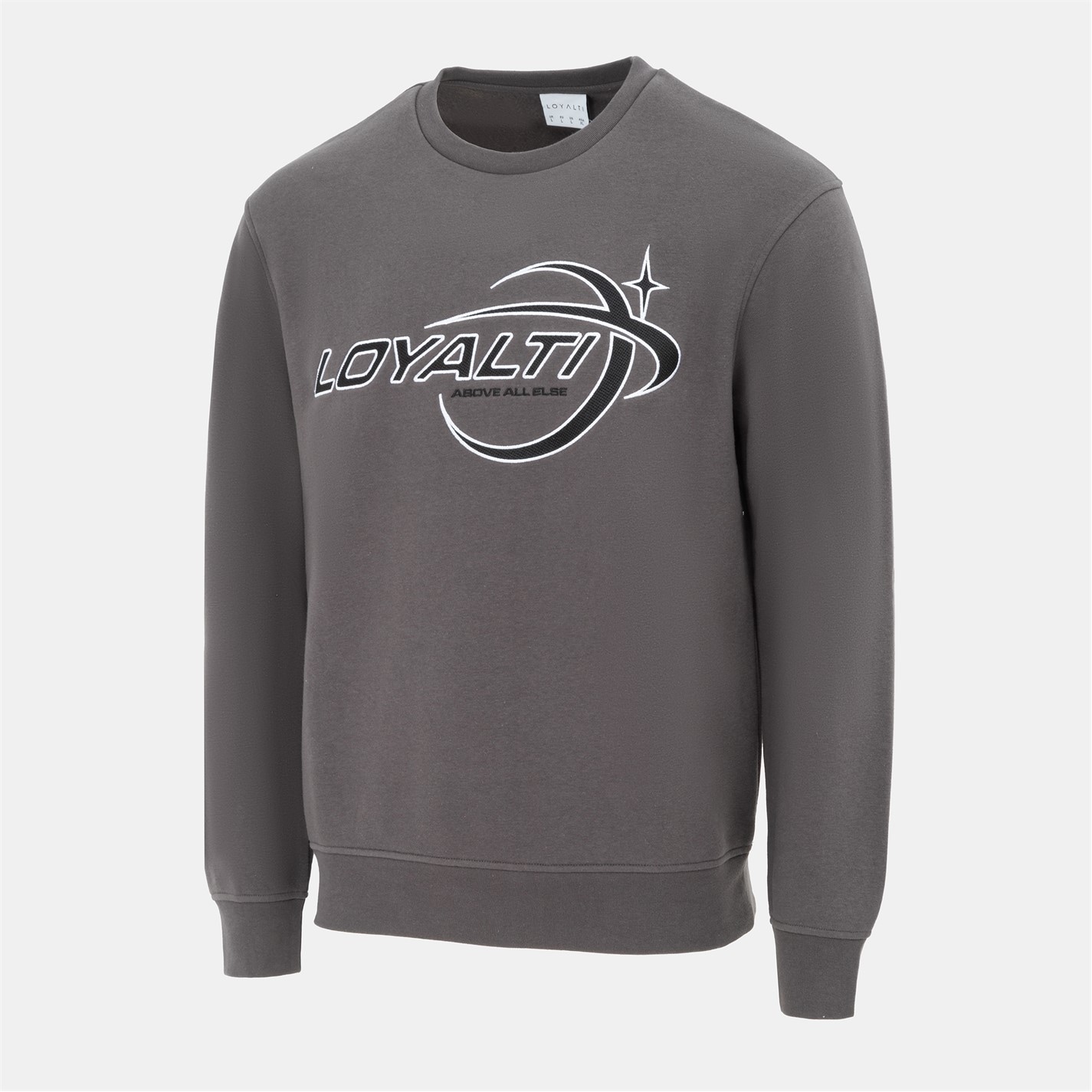 Mikina Loyalti Carbon 3652978 Galaxy Crewneck Sweatshirt Men - 3