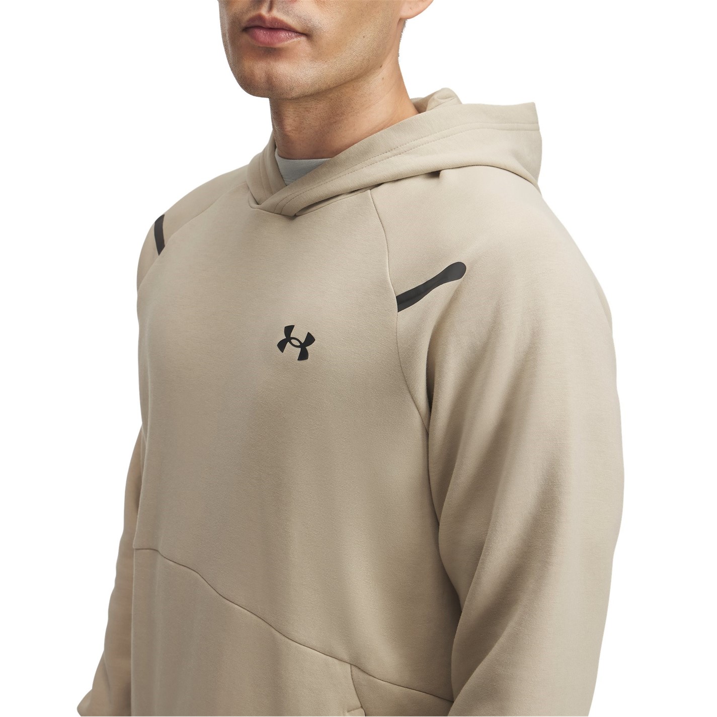 Mikina Under Armour Brown 1985897 Men's Unstoppable Fleece Hoodie - 3