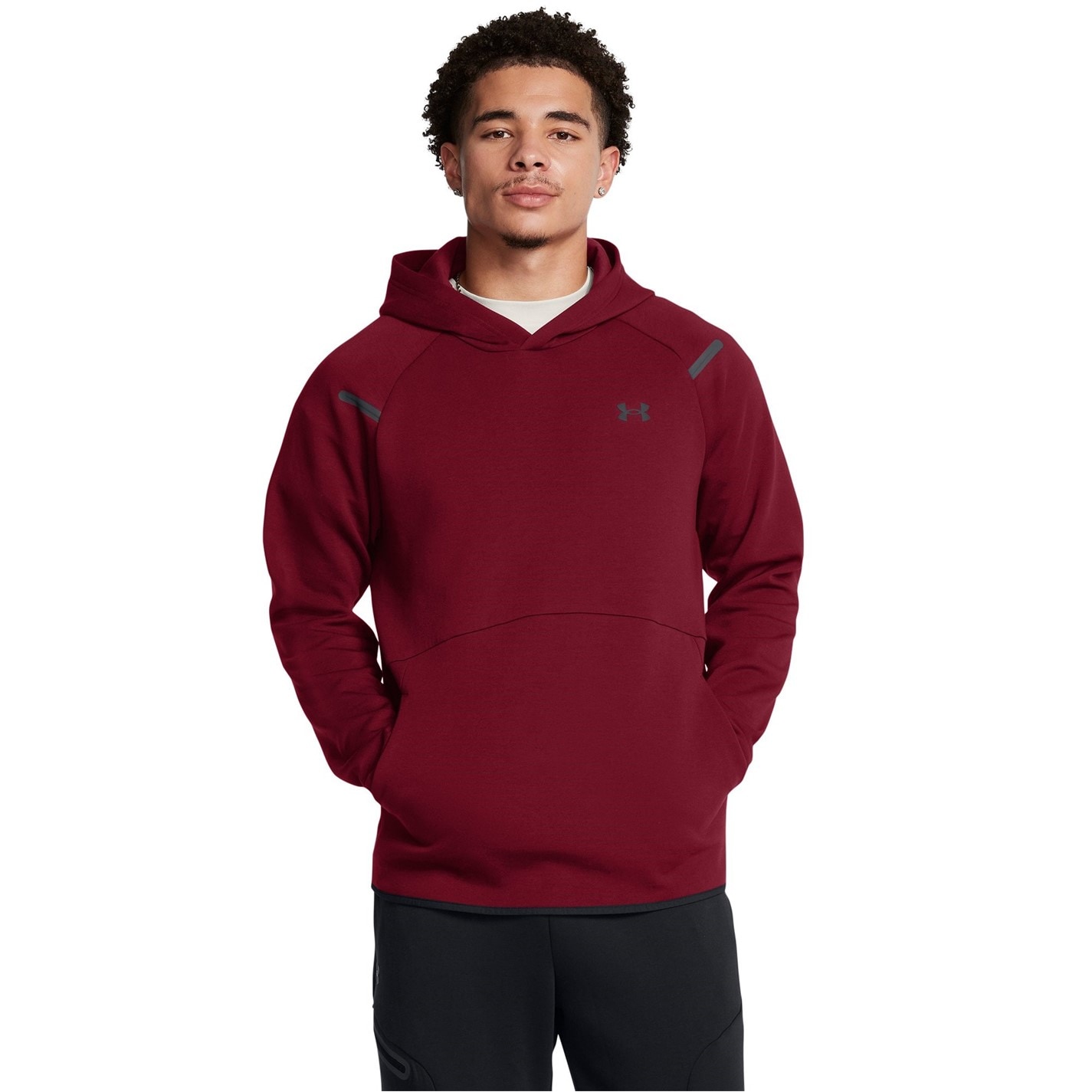 Mikina Under Armour Red 963626 Men's Unstoppable Fleece Hoodie - 3