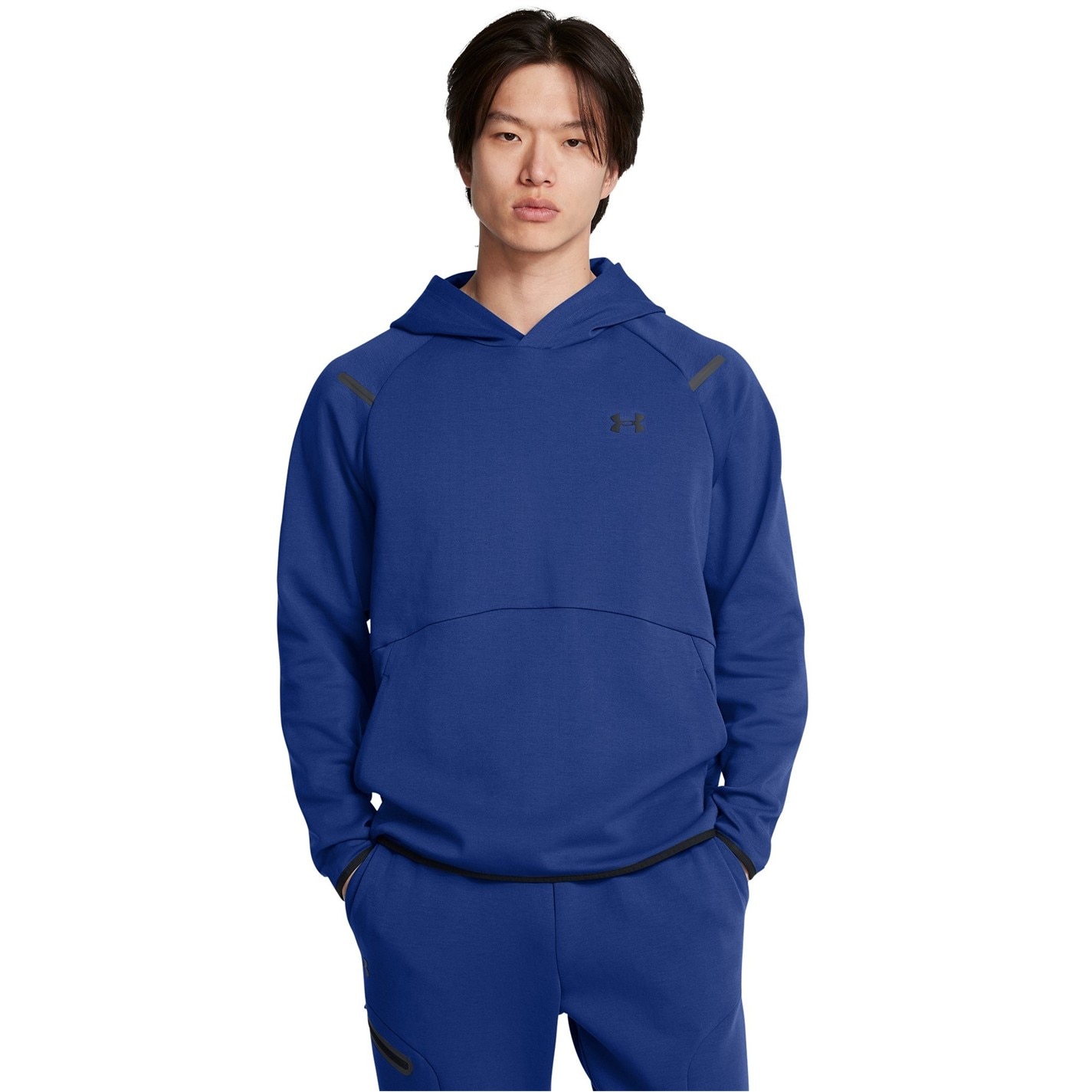 Mikina Under Armour Blue 7535685 Men's Unstoppable Fleece Hoodie - 3