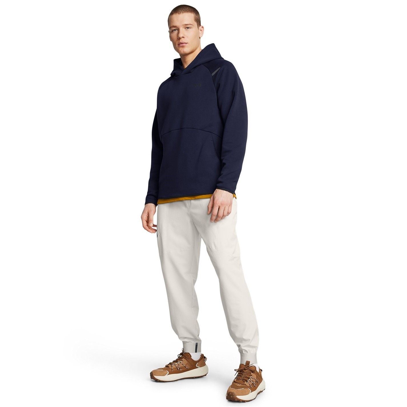 Mikina Under Armour Blue 5503149 Men's Unstoppable Fleece Hoodie - 5