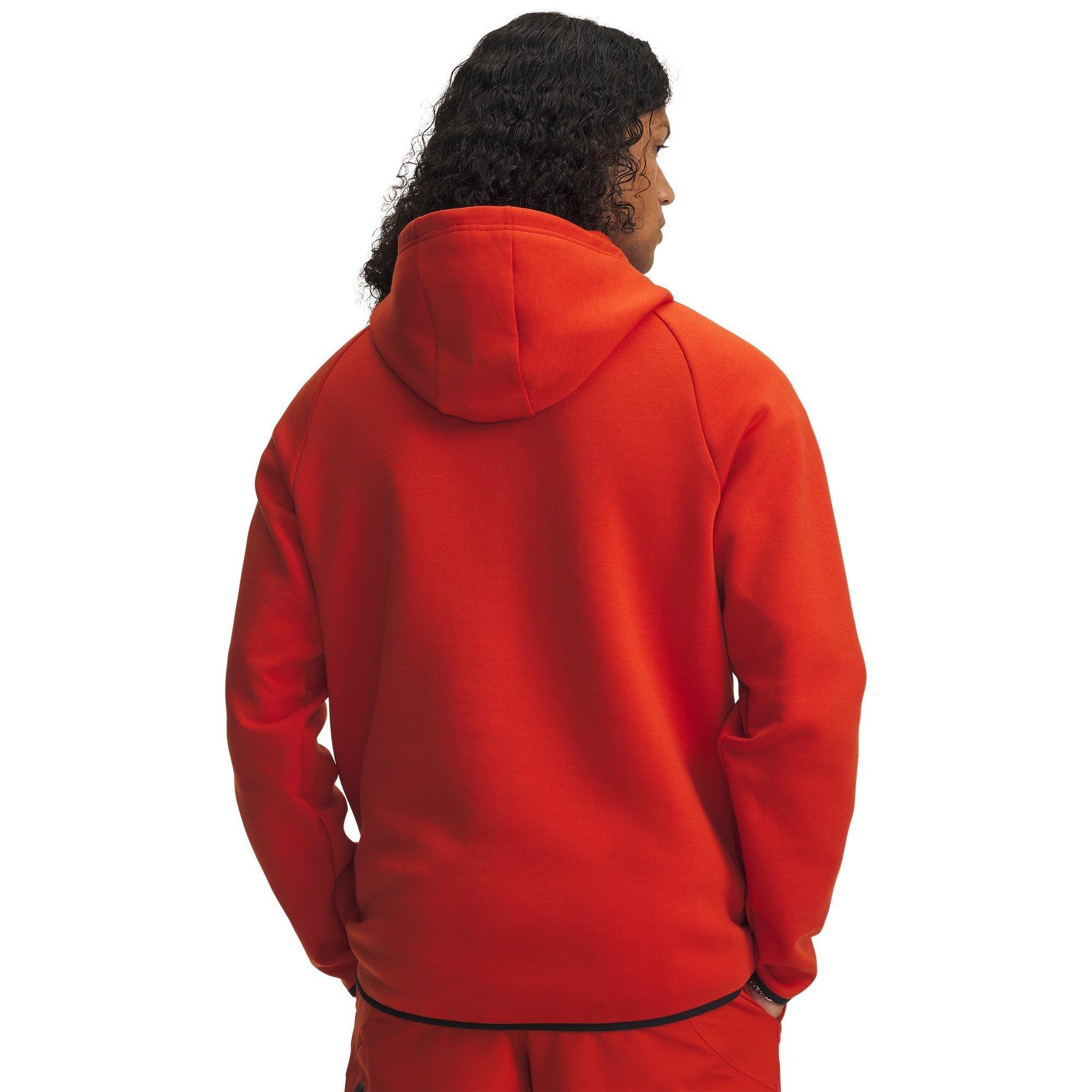 Mikina Under Armour Surplus Orange 4422712 Men's Unstoppable Fleece Full-Zip Hoodie - 1