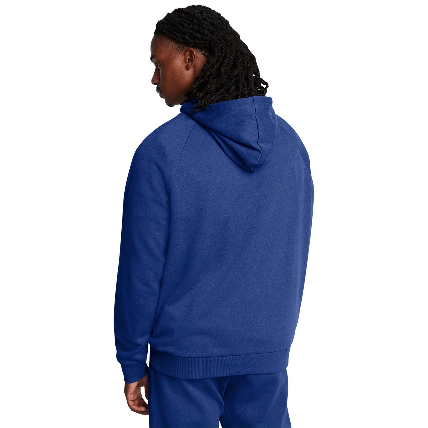 Mikina Under Armour Blue 133245 Men's Rival Fleece Logo Performance Hoodie - 4