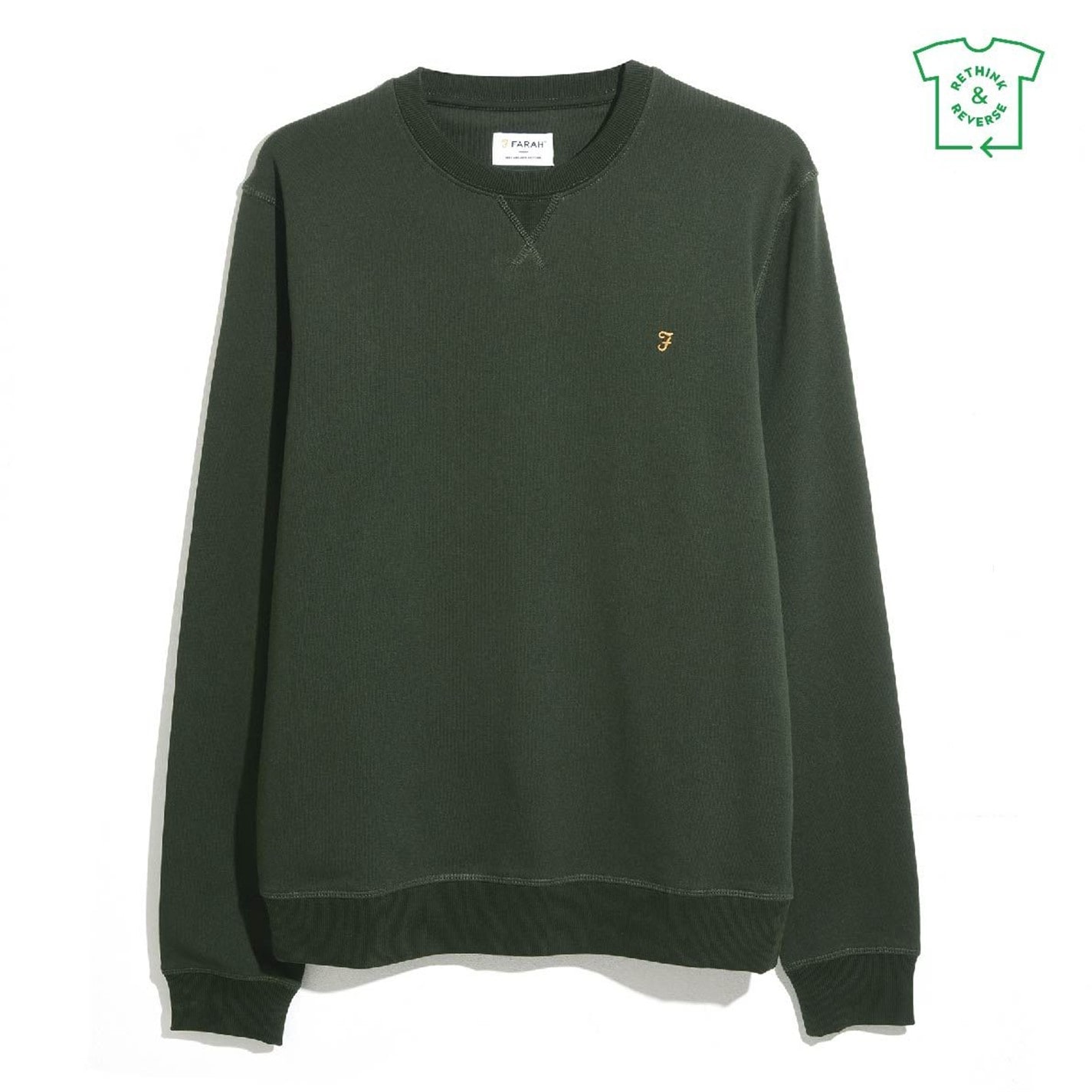 Mikina Farah Evergreen 357 1644412 Tim Crew Sweatshirt - 1