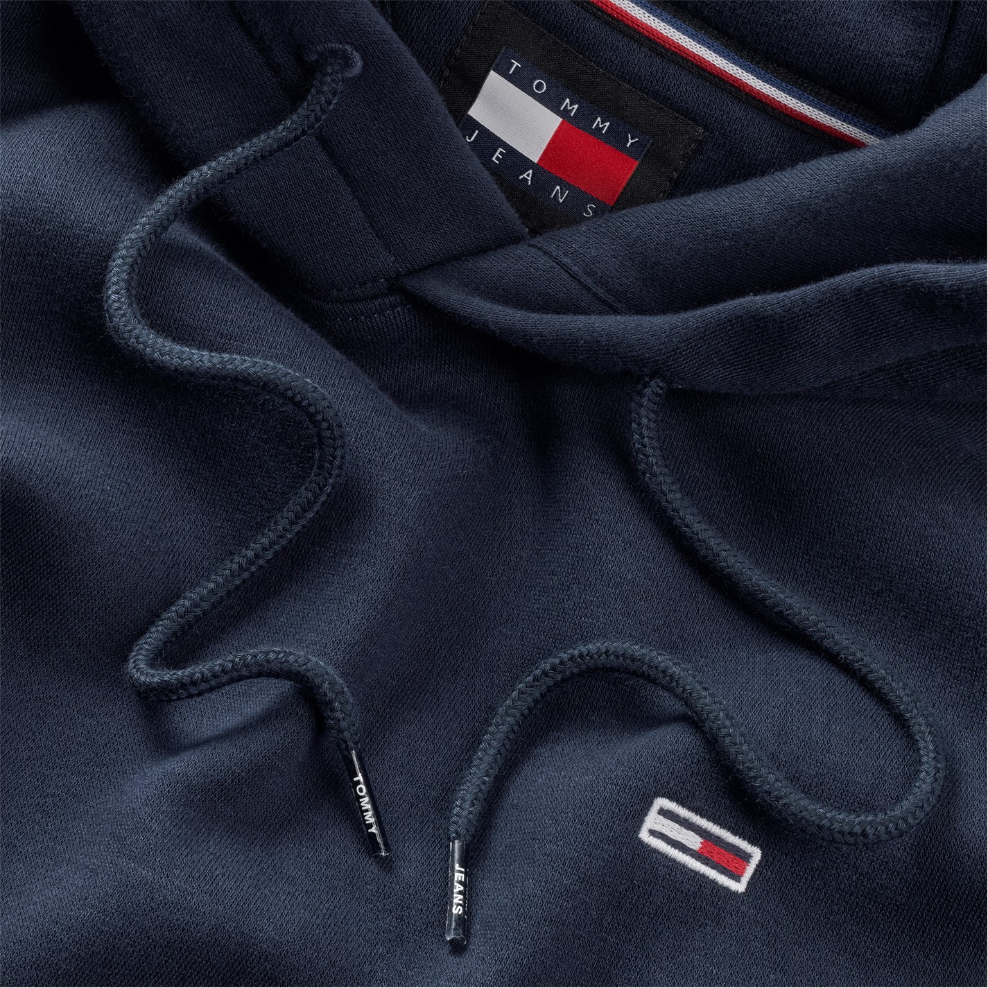 Mikina Tommy Jeans Navy 8438630 Small Flag Hoodie - 7