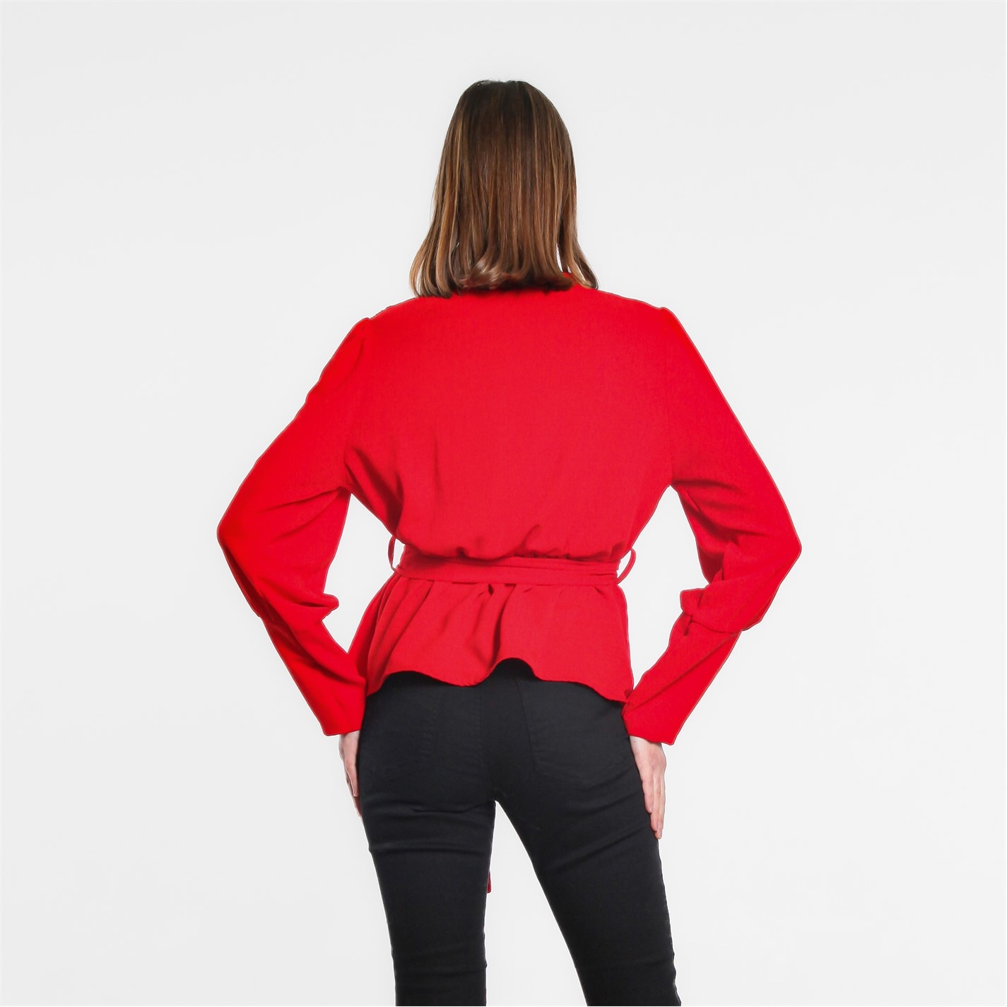 Be You Peplum Wrap Top - 4