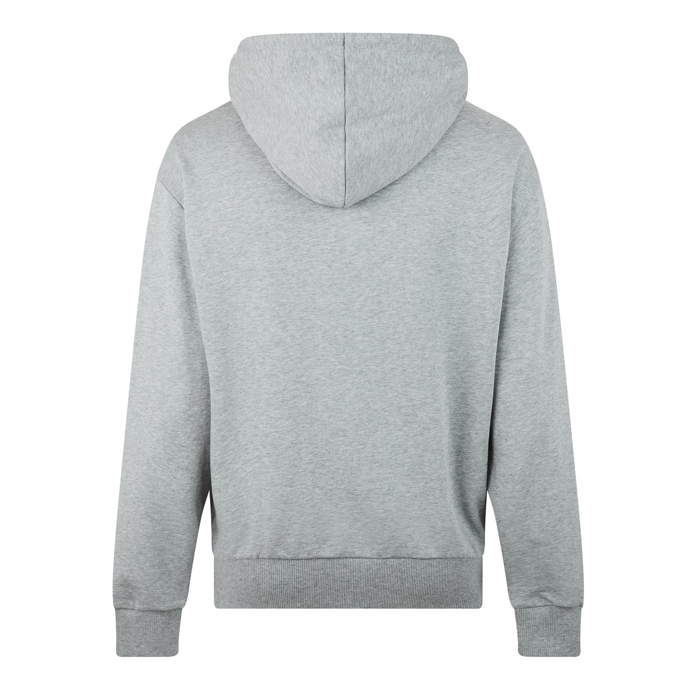 Mikina Hugo Grey Marl 029 9979244 Logo Label Hoodie - 2