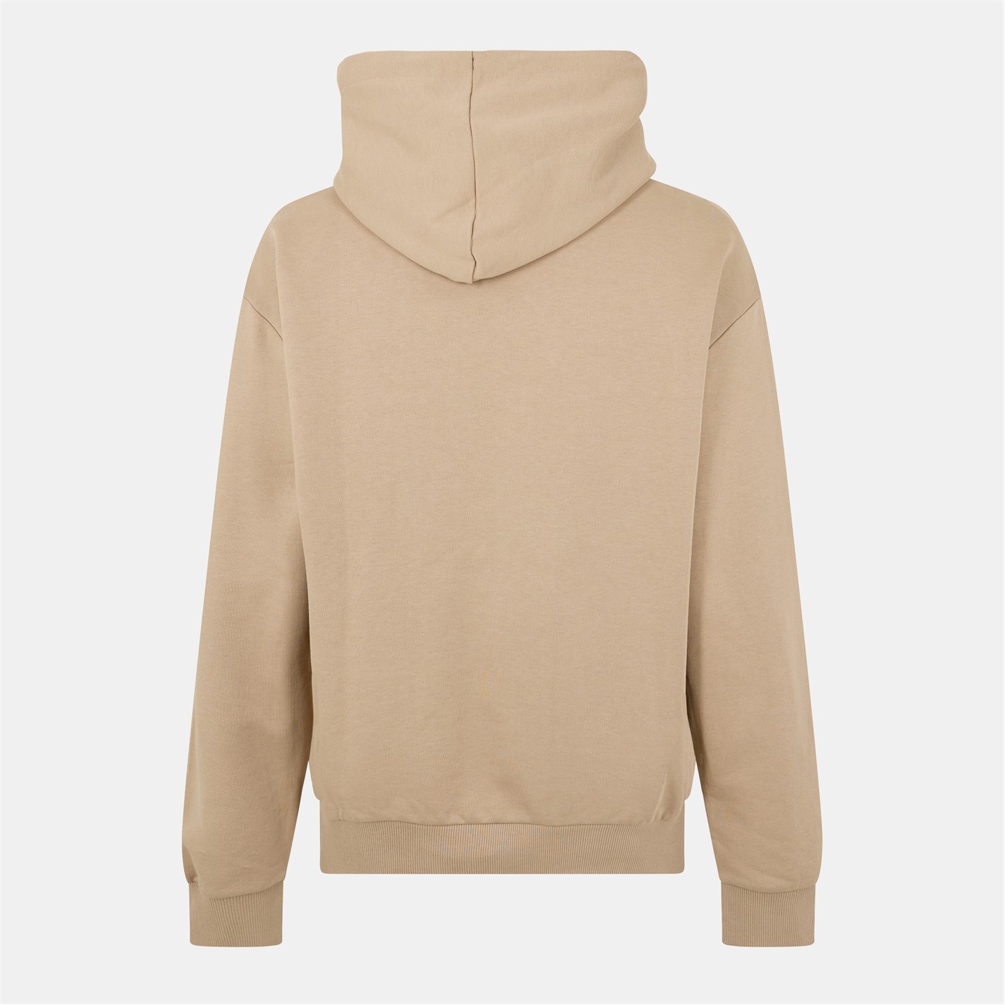 Mikina Hugo Medium Beige 4899796 Logo Label Hoodie - 2