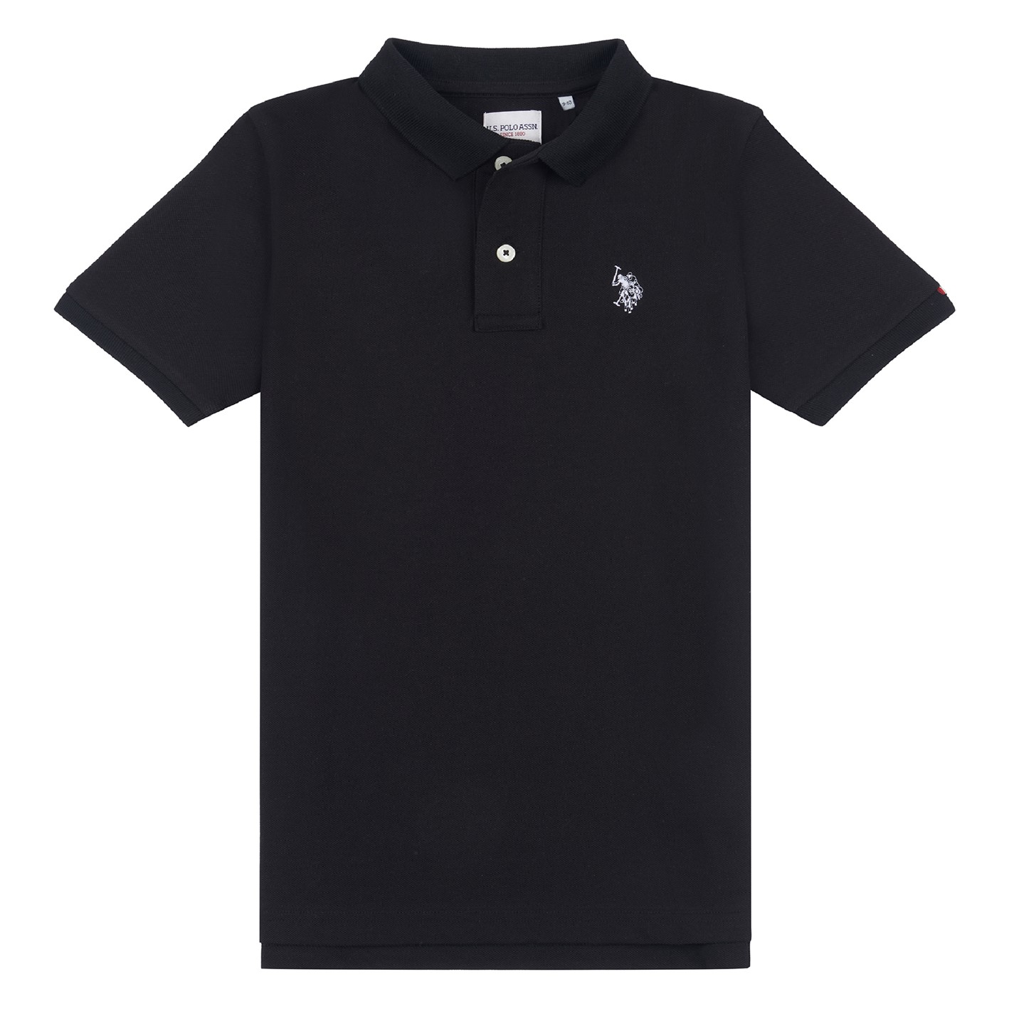 Tričko US Polo Assn Black 6832626 Kids' Short-Sleeve Polo Shirt - 1