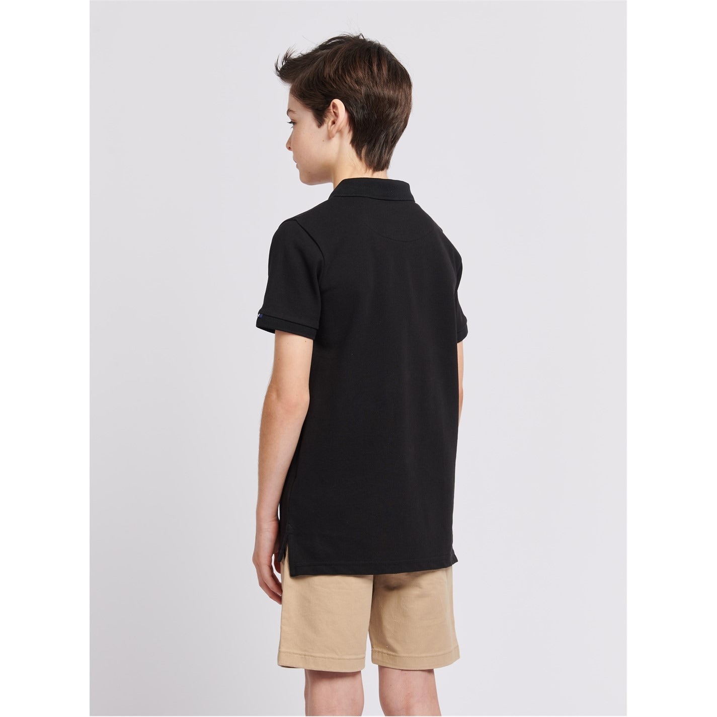 Tričko US Polo Assn Black 6832626 Kids' Short-Sleeve Polo Shirt - 2