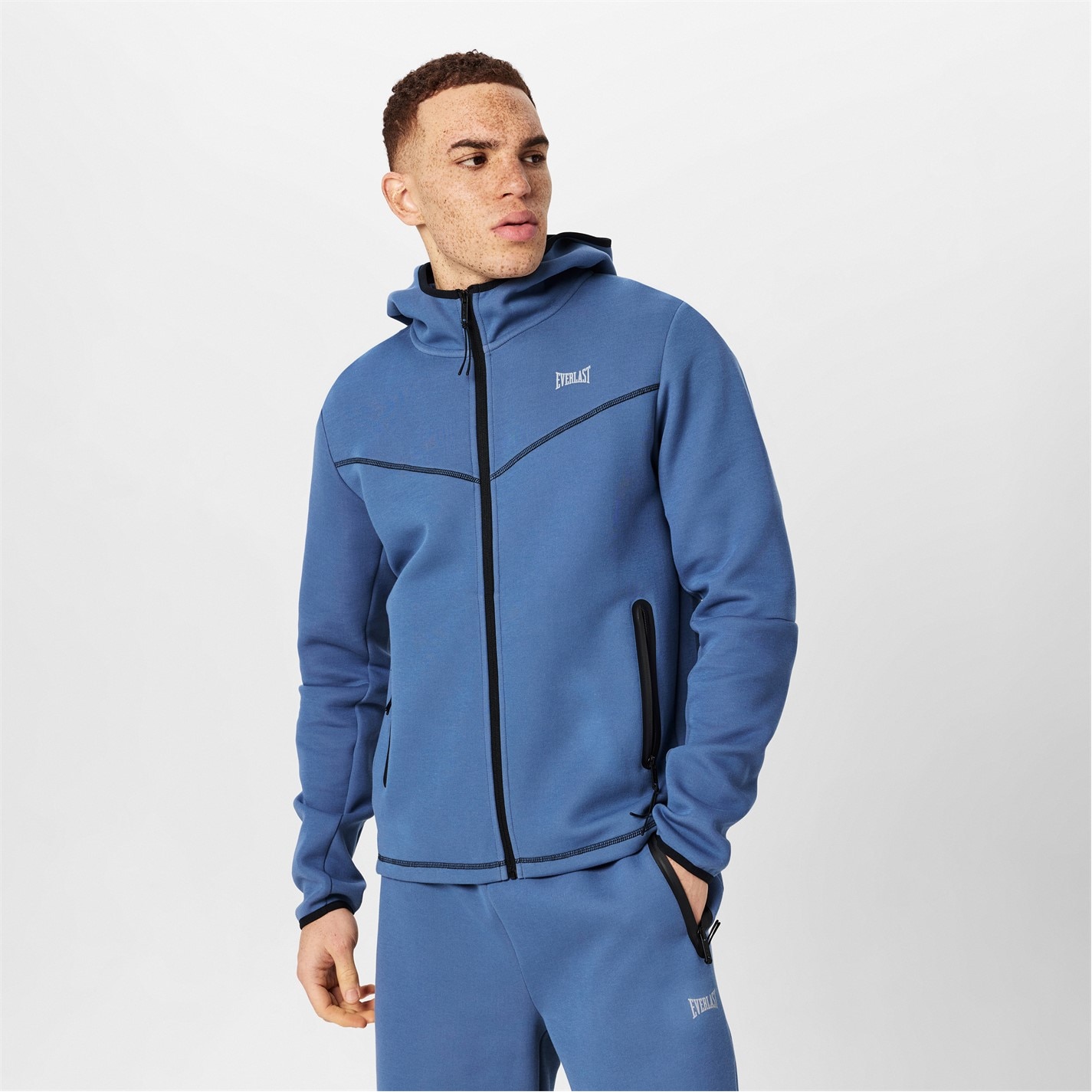 Mikina Everlast Indigo 2740489 Elite Tech Hood Mens - 3