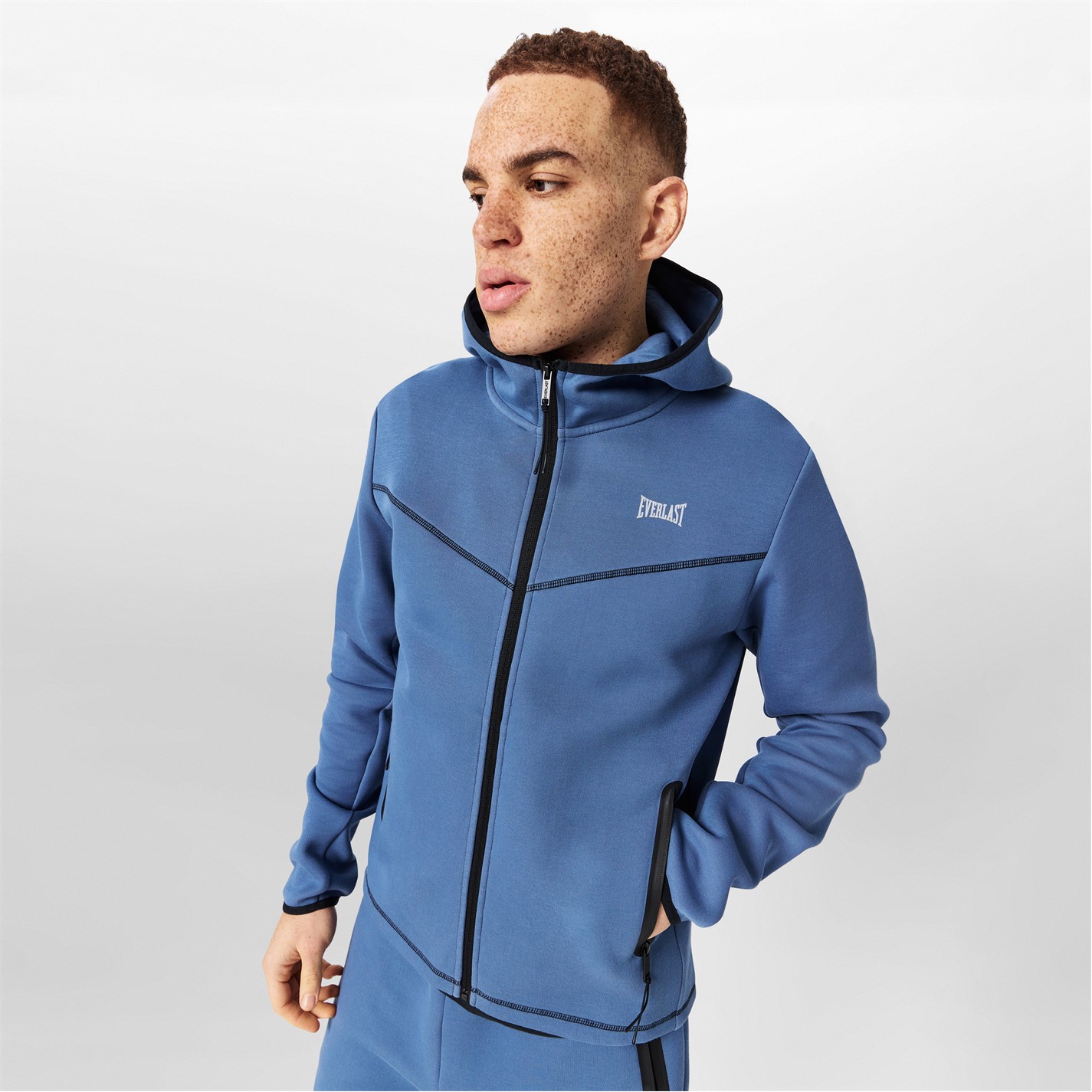Mikina Everlast Indigo 2740489 Elite Tech Hood Mens - 5