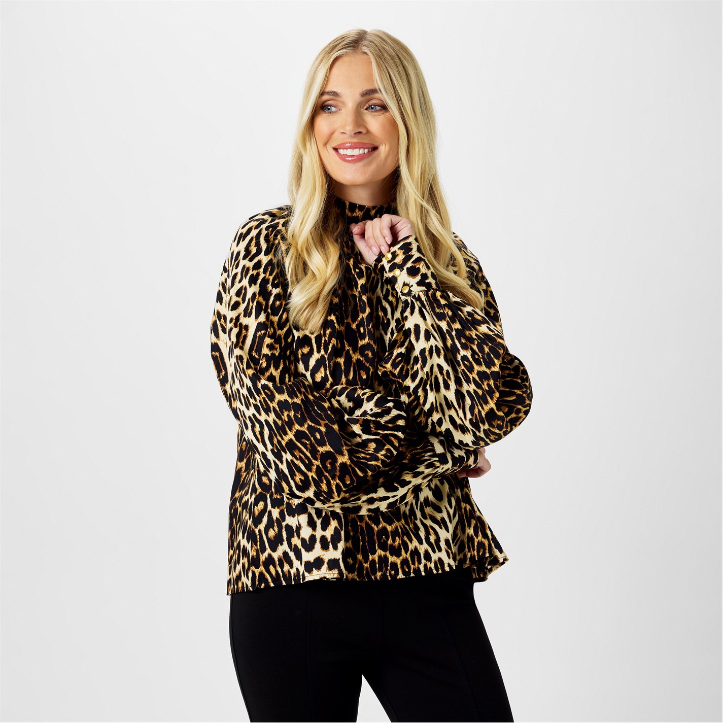 Košeľa Biba Leopard 8448215