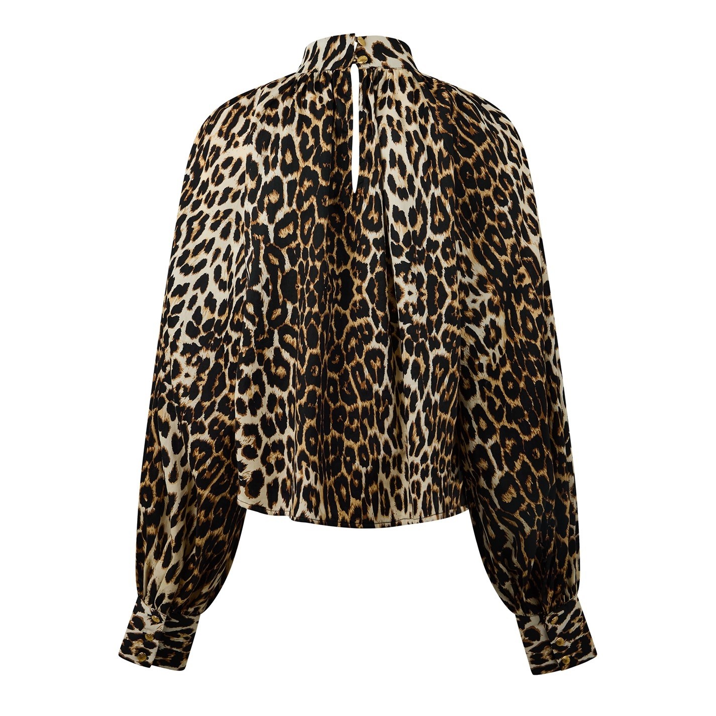 Košeľa Biba Leopard 8448215 Balloon Blouse - 5