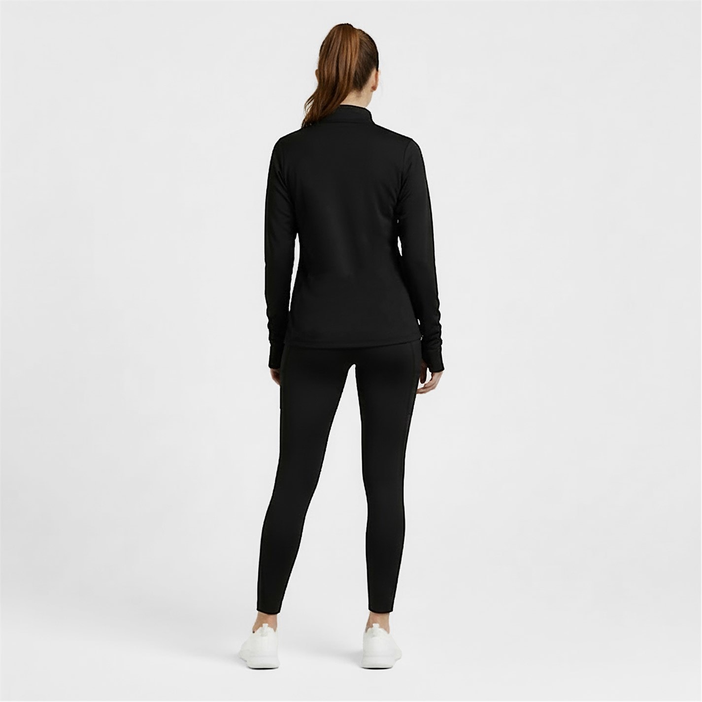 USA Pro Black 3280352 1/4 Zip Junior - 4