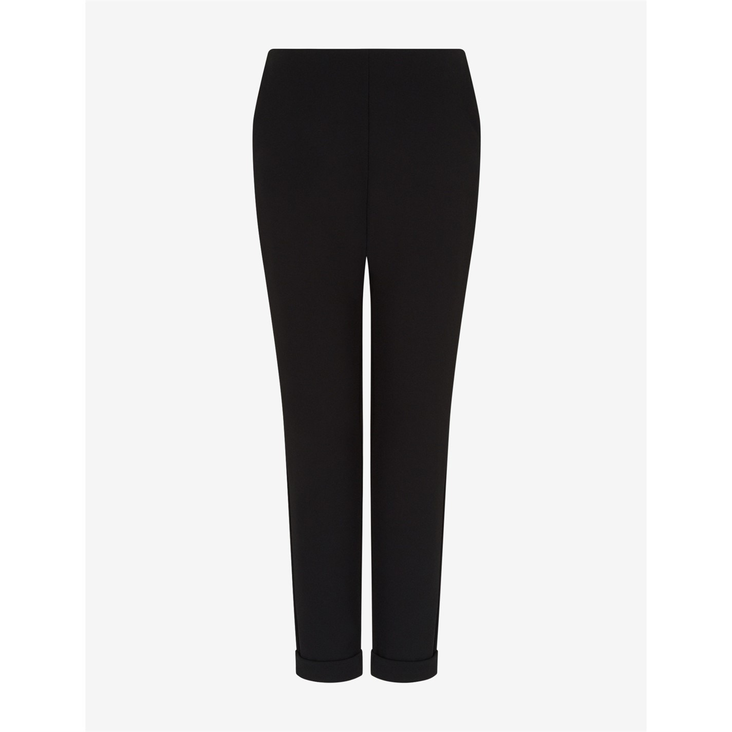 Nohavice Armani Exchange Black 5938213 Women's AX Classic Straight Leg Trouser - 4