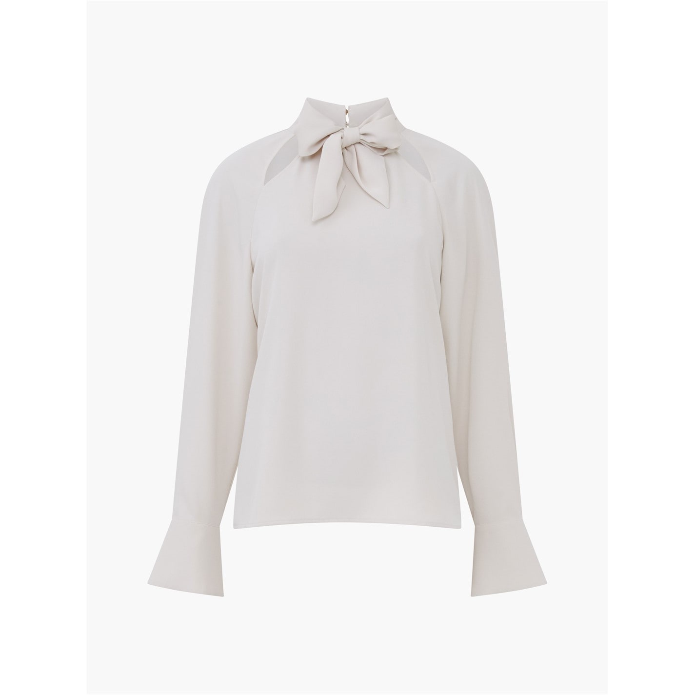 Košeľa French Connection Classic Cream 1424892 Women's Carmen Long-Sleeve Blouse - 5