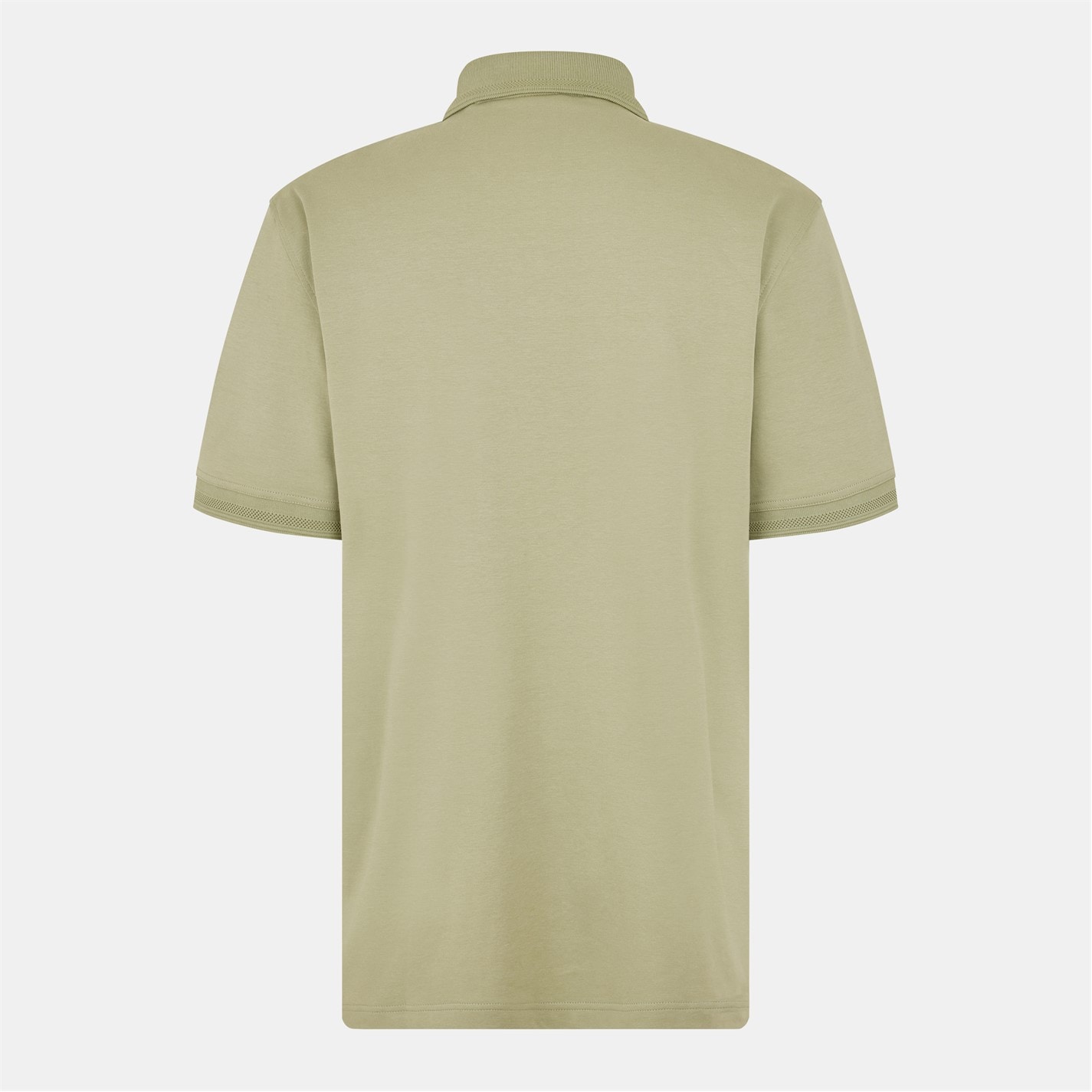 Tričko Boss Open Green 370 5830389 Men's PeInterlock Short-Sleeve Polo Shirt - 2