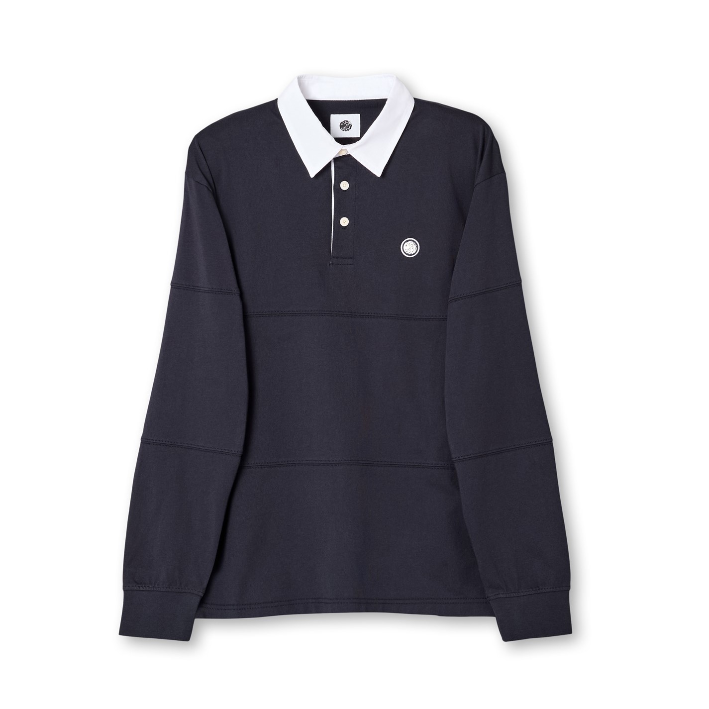 Tričko Pretty Green Navy 7312391 Men's Islington Rugby Polo Shirt - 1