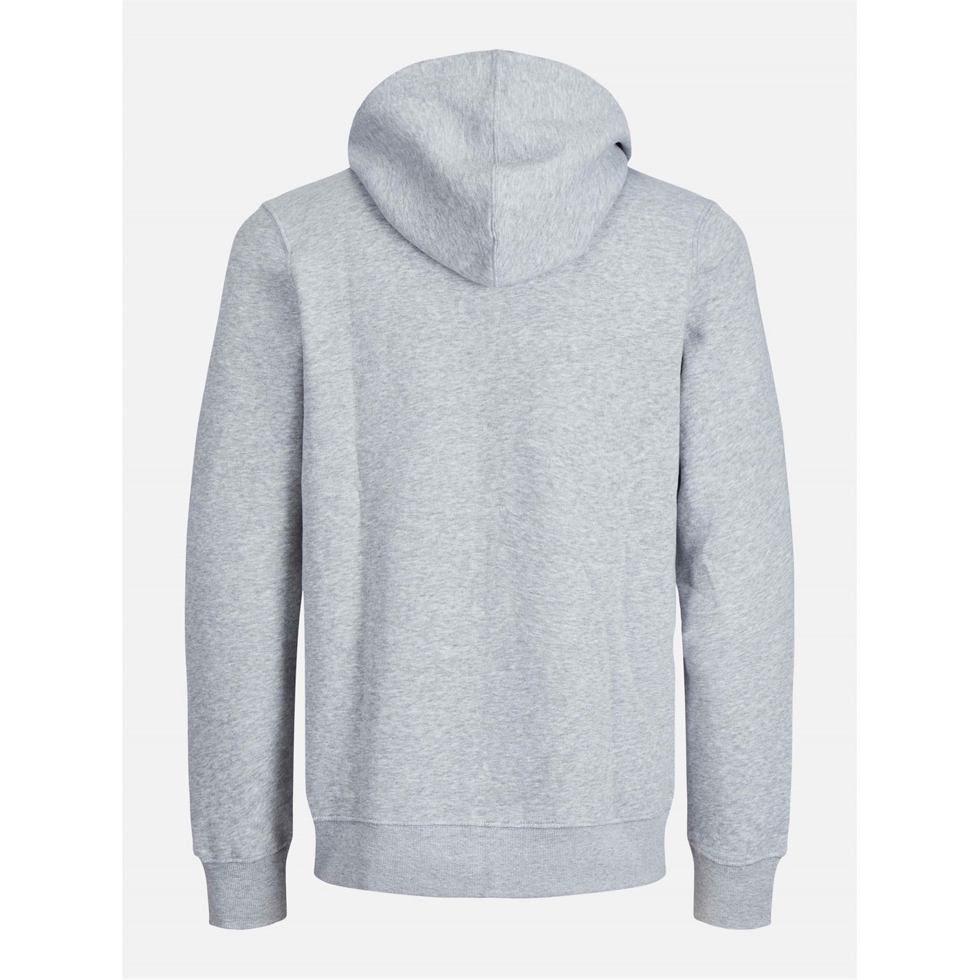 Mikina Jack and Jones Lt Grey Melange 7031233 Men's Bradley Zip Hoodie - 2
