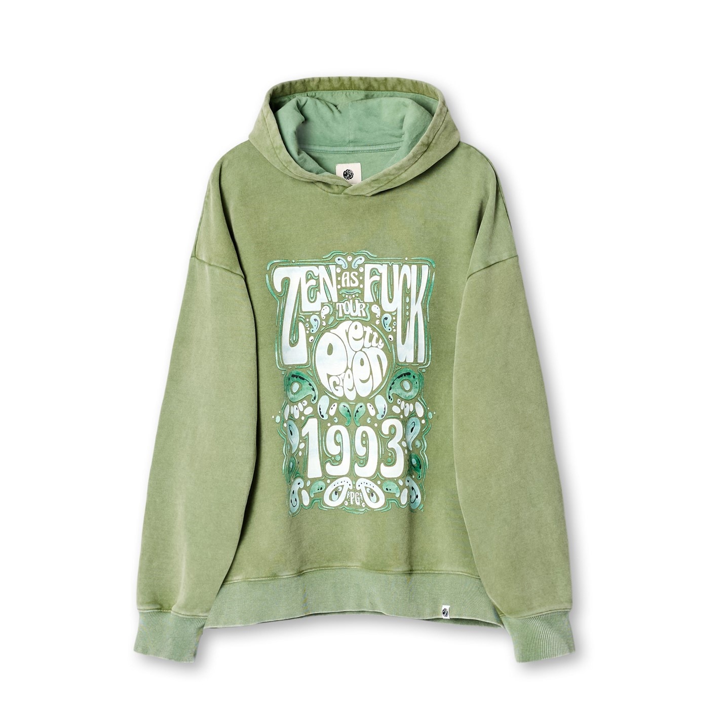 Mikina Pretty Green Green 5049875 Men's Zen Tour Zip Hoodie - 1