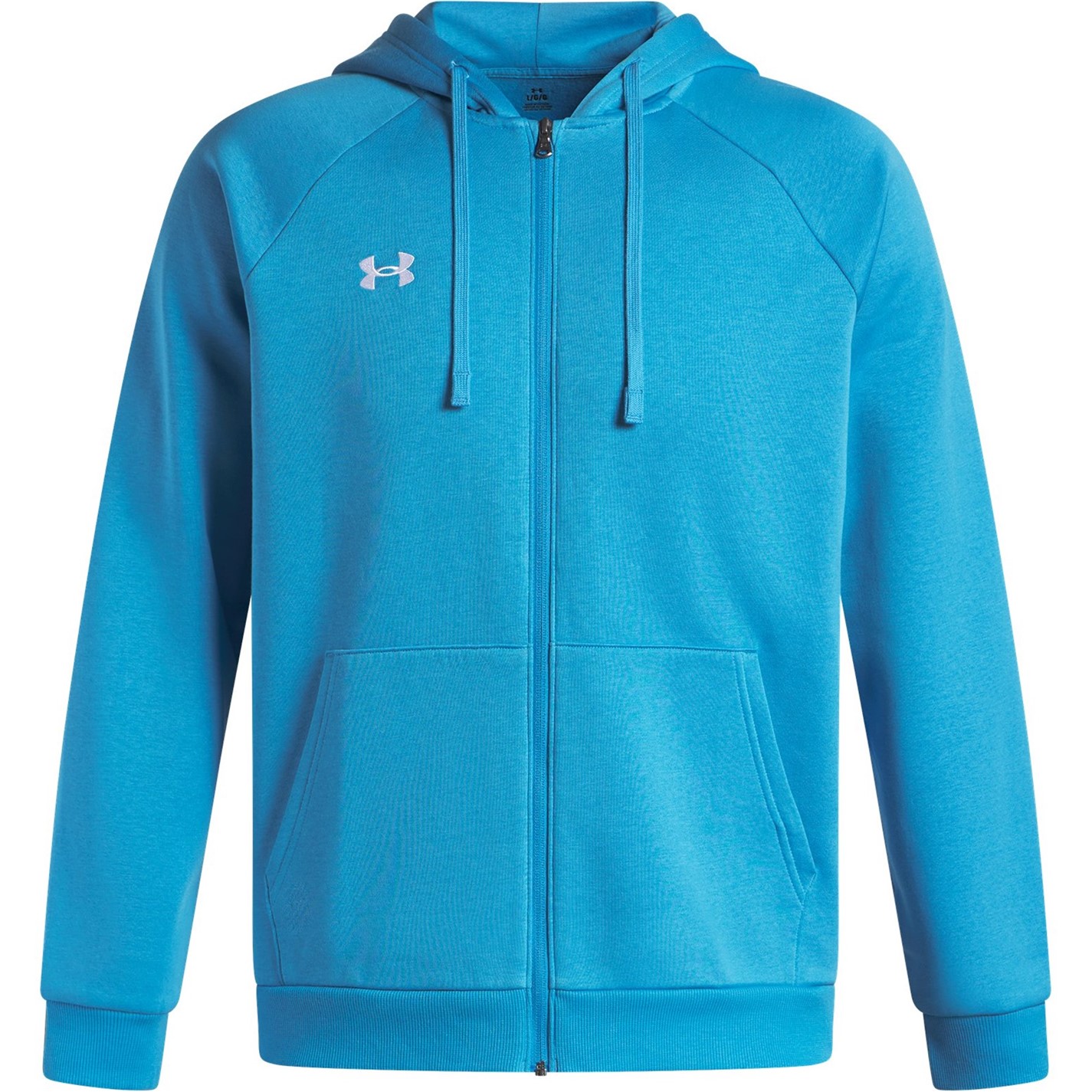 Mikina Under Armour Blue 5455335 UA Rival Fleece Full-Zip Hoodie Mens - 1