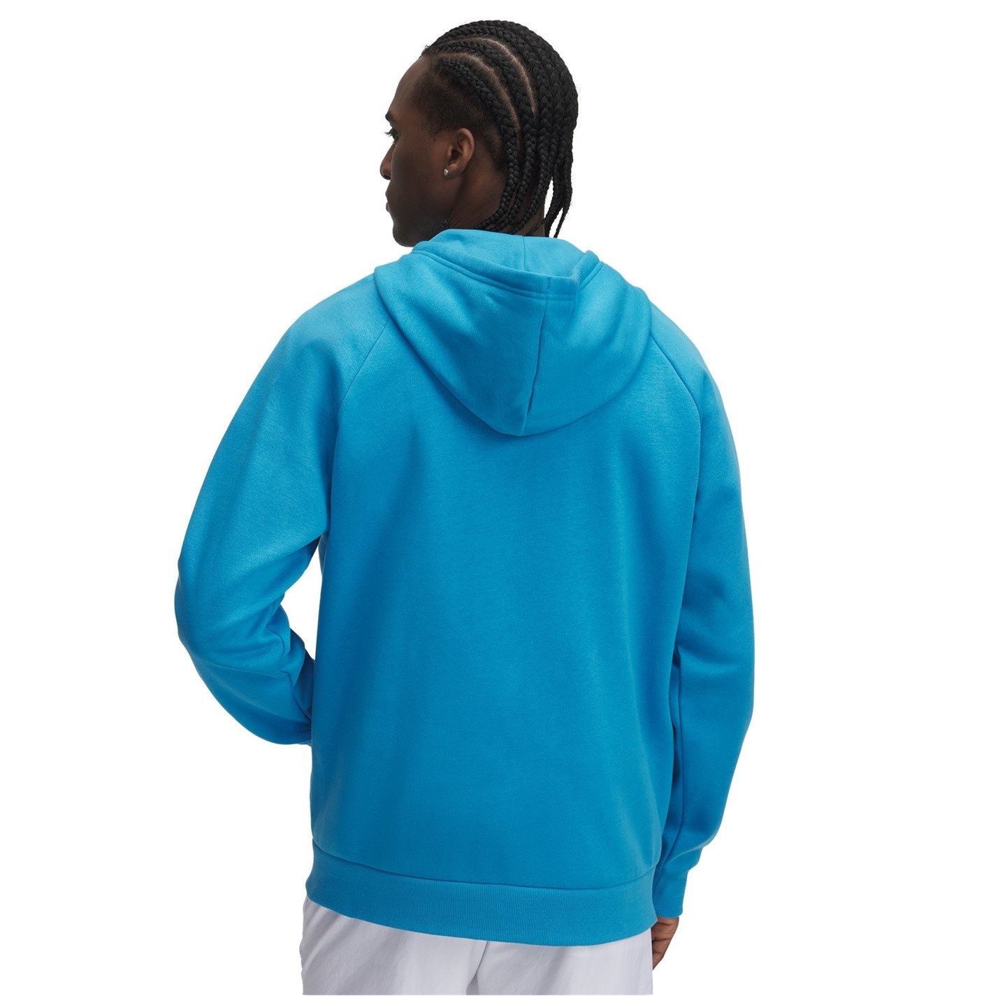 Mikina Under Armour Blue 5455335 UA Rival Fleece Full-Zip Hoodie Mens - 4