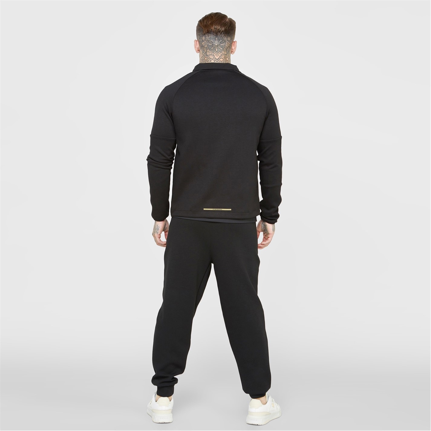 Mikina SikSilk Black 6234703 Men's Zip Hoodie - 5