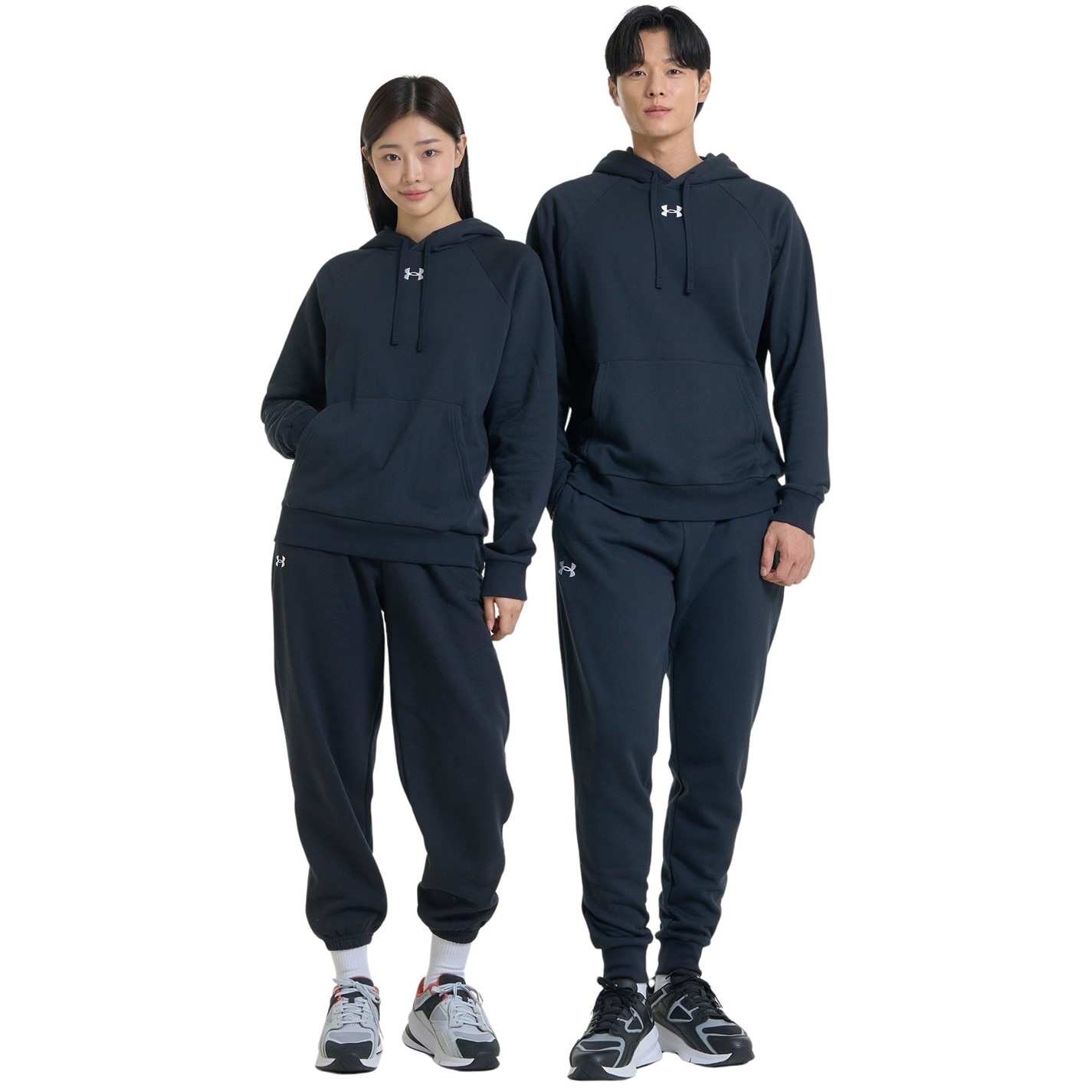 Mikina Under Armour Black 3504239 Rival Fleece Hoodie Men's - 4