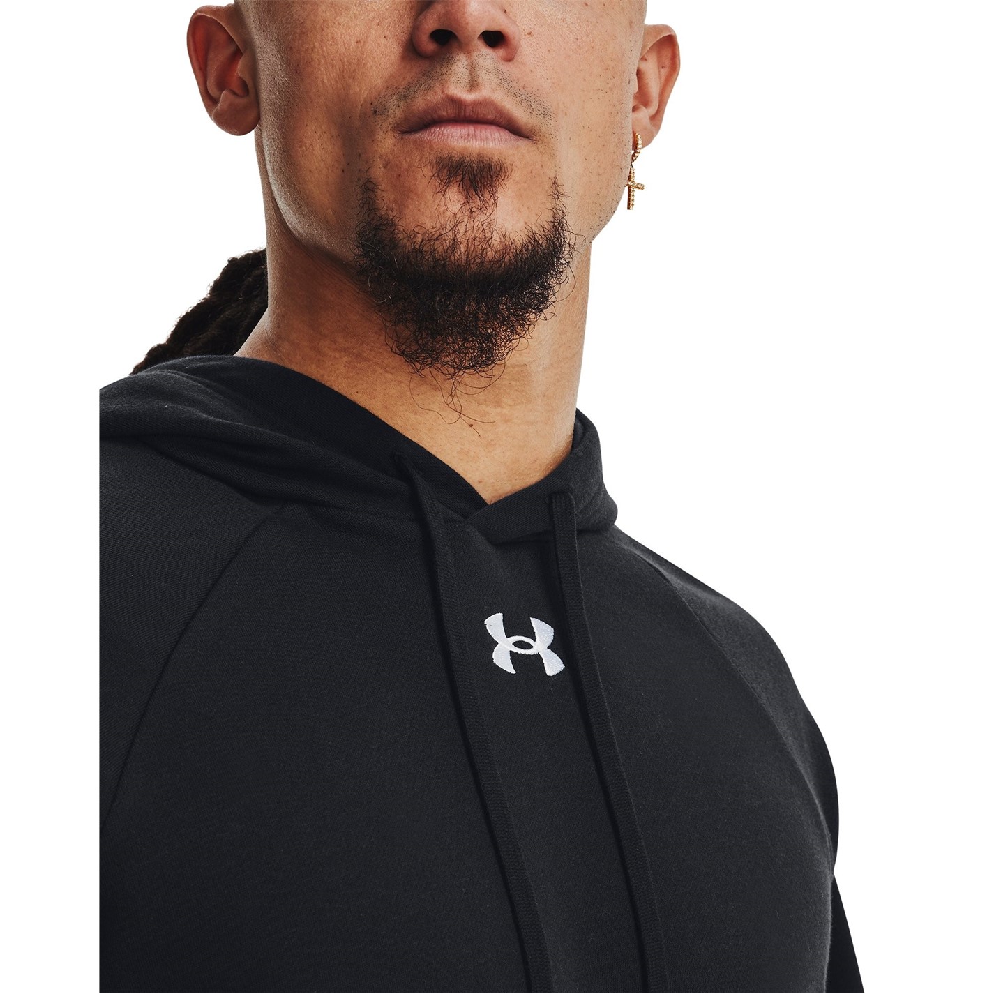 Mikina Under Armour Black 3504239 Rival Fleece Hoodie Men's - 6