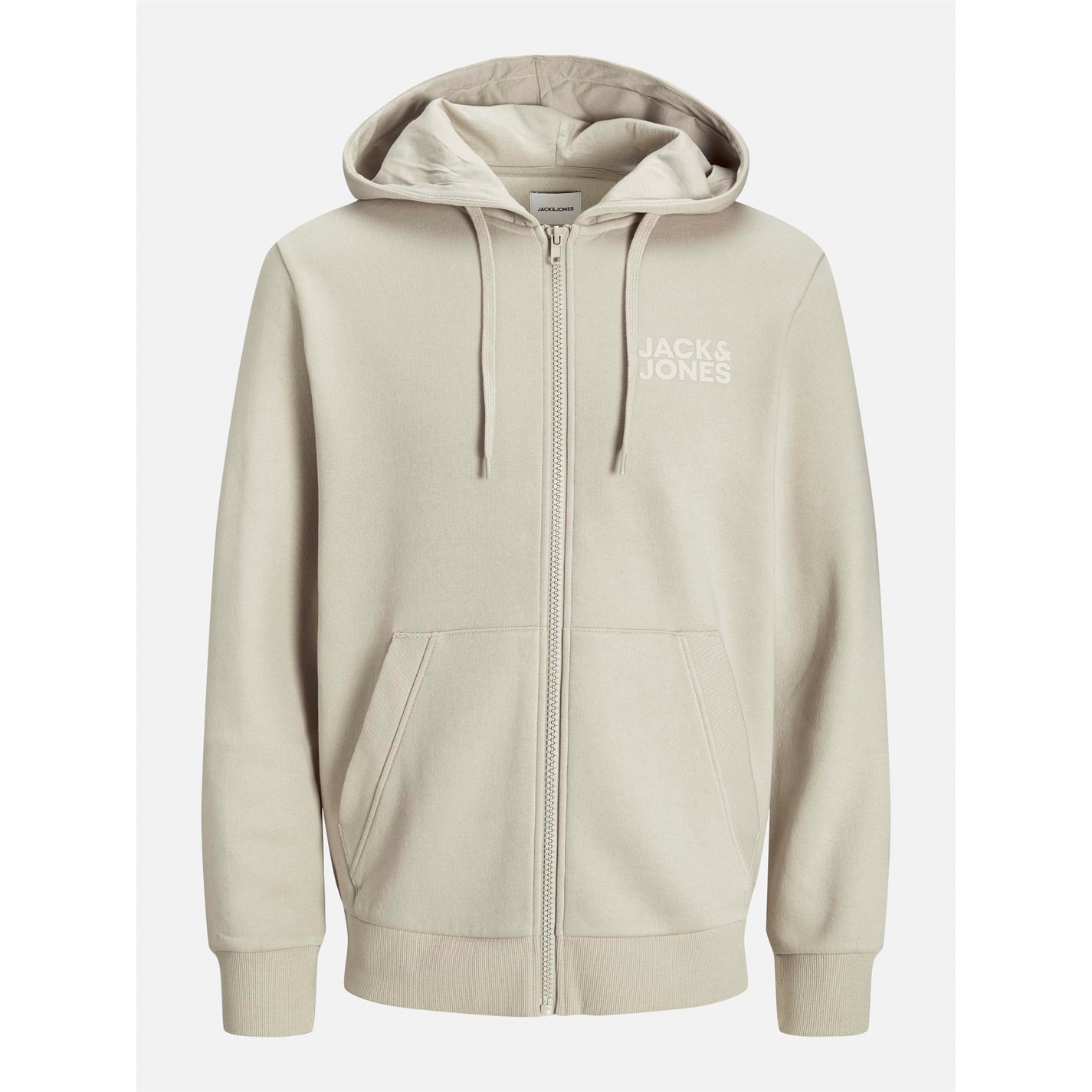 Mikina Jack and Jones Moonbeam 9540063 Corp Logo Sweat Zip Hood Mens - 1