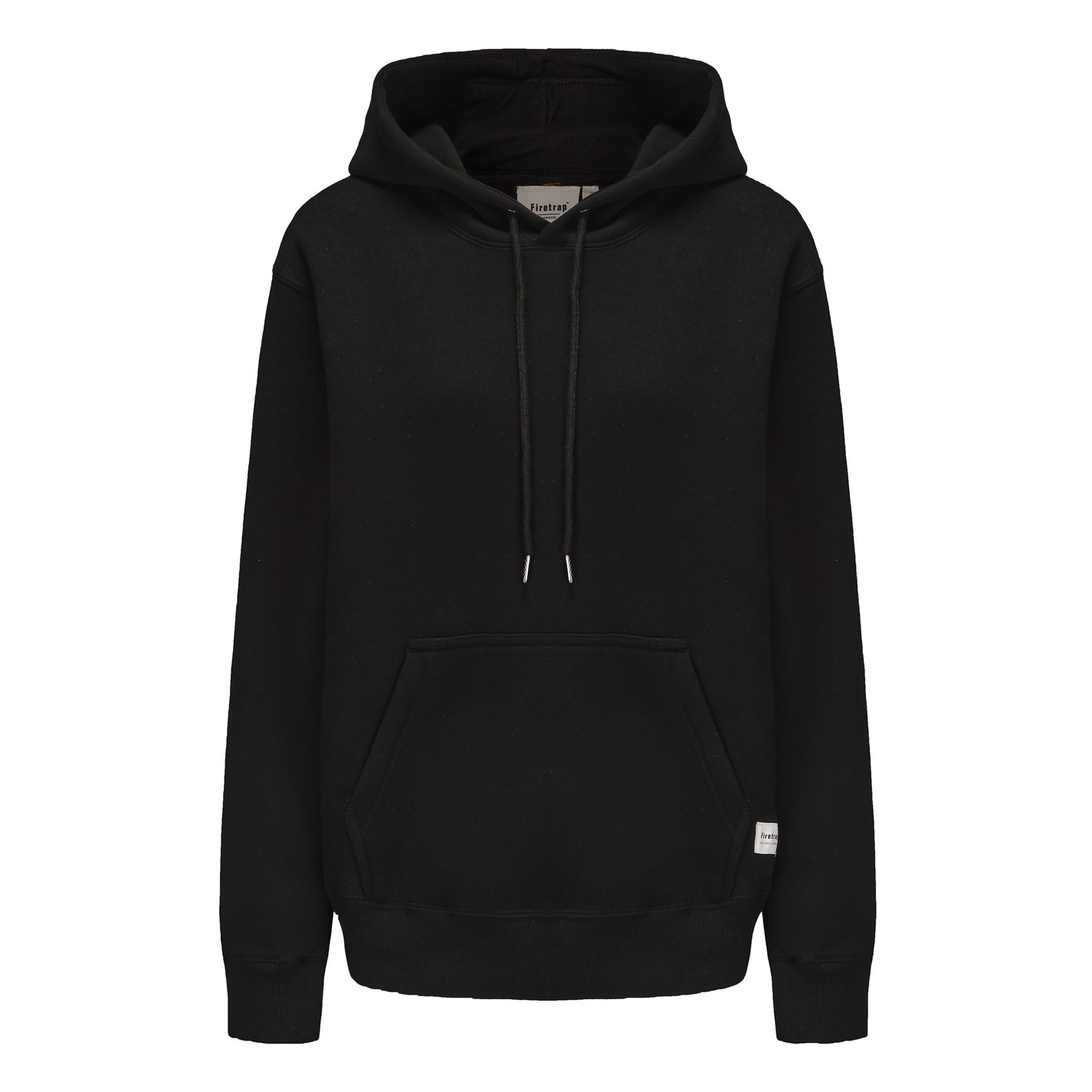 Mikina Firetrap Black 9960025 Pullover Fleece Hoodie Mens - 1