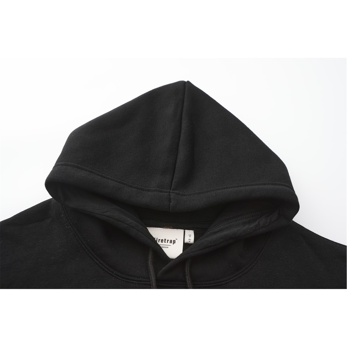 Mikina Firetrap Black 9960025 Pullover Fleece Hoodie Mens - 4