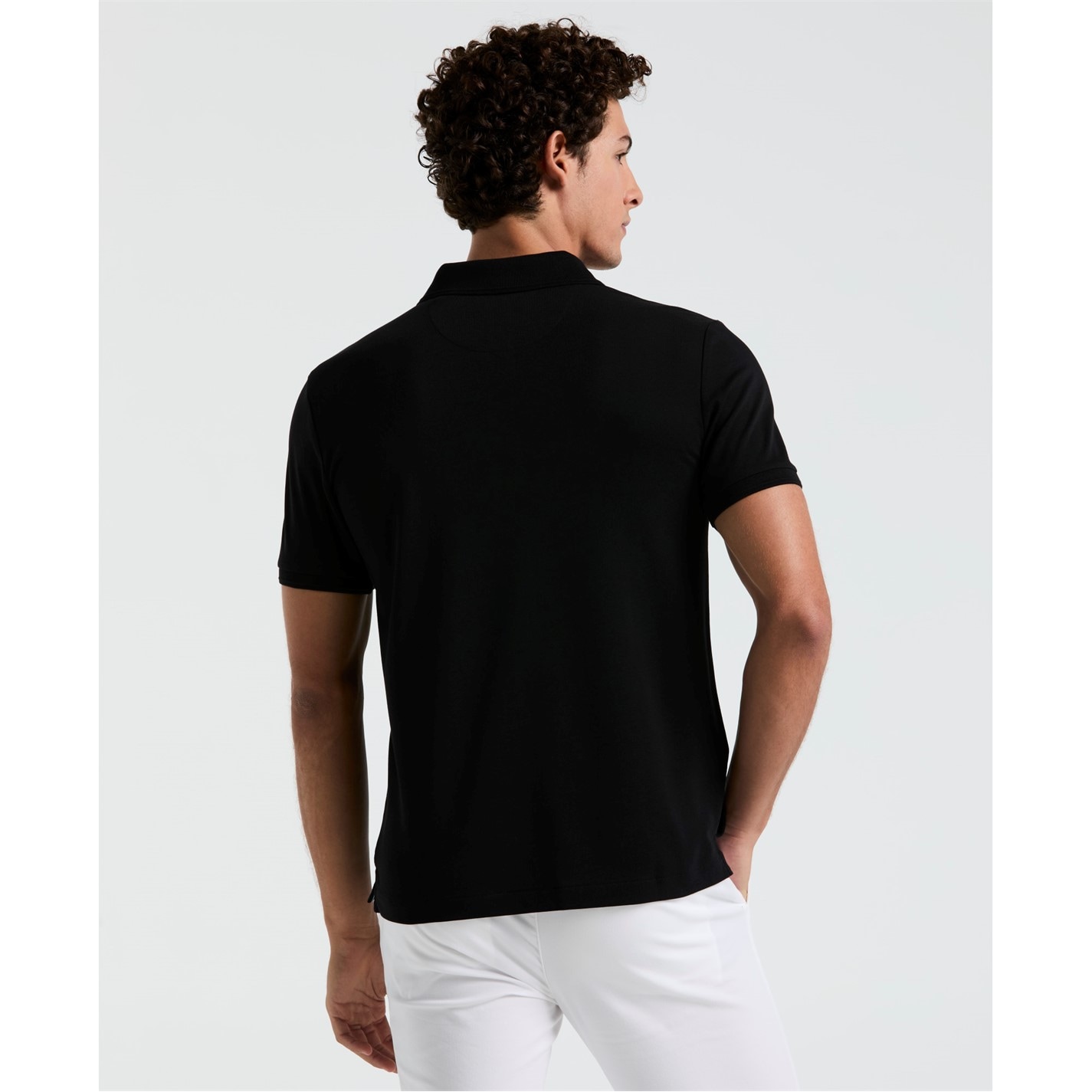 Mikina Original Penguin True Black 8560313 Men's Tech Fleece Over the Head Hoodie - 3