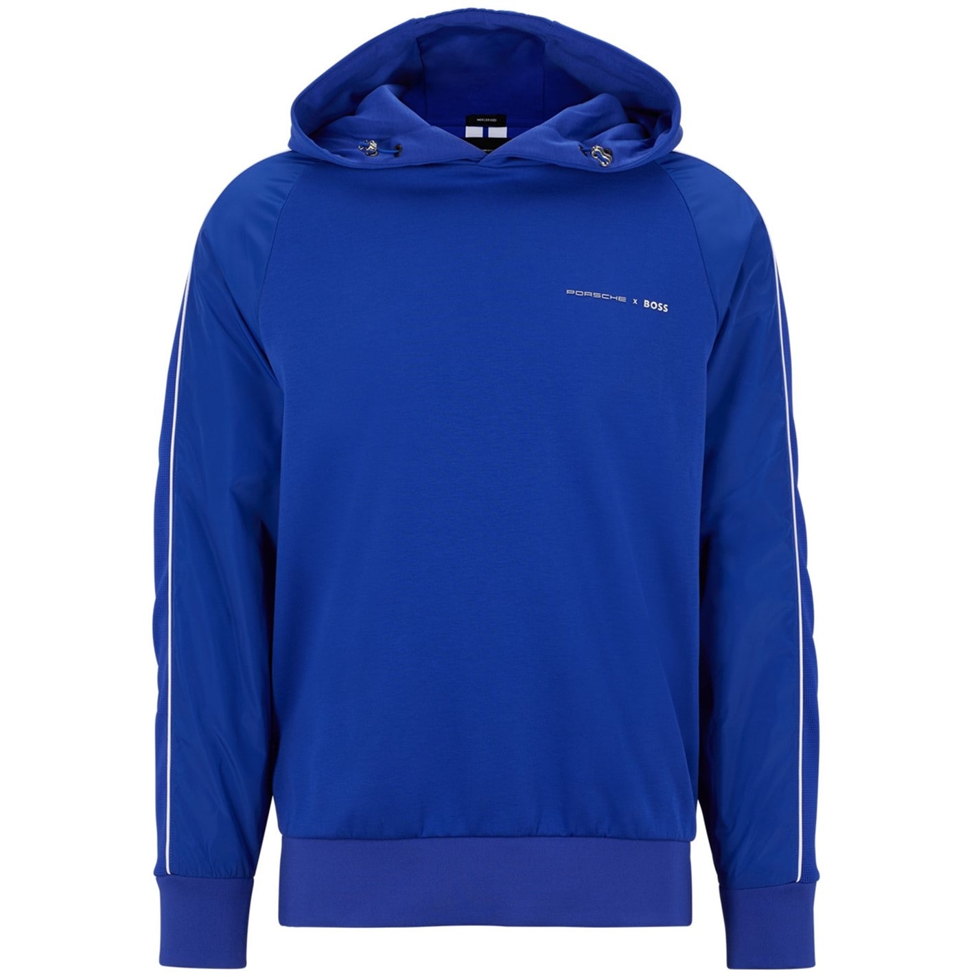 Mikina Boss Bright Blue 8739968 Men's Seeger Ps Pull Over Hoodie - 1