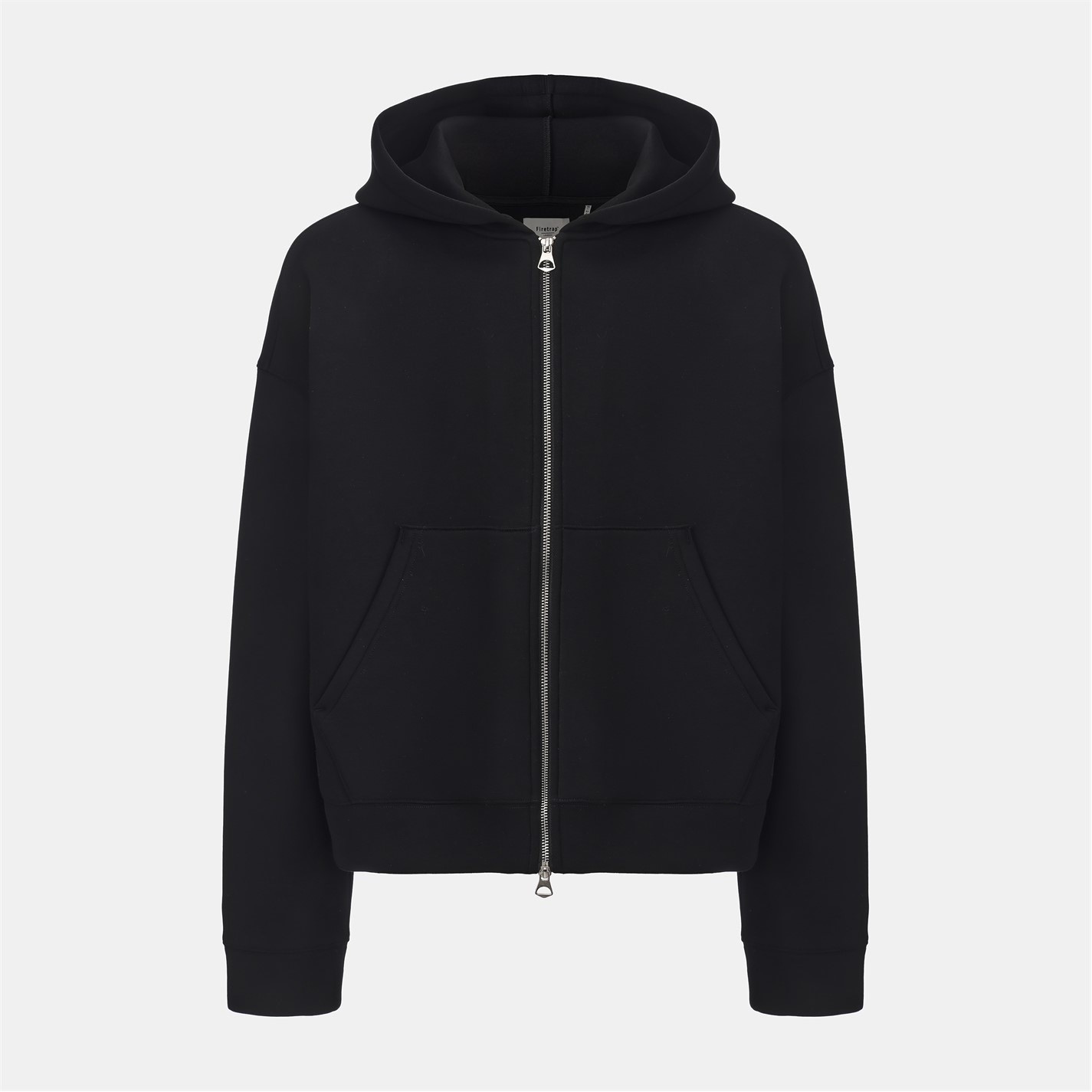 Mikina Firetrap Black 886882 Scuba Full Zip Hoody Mens - 1