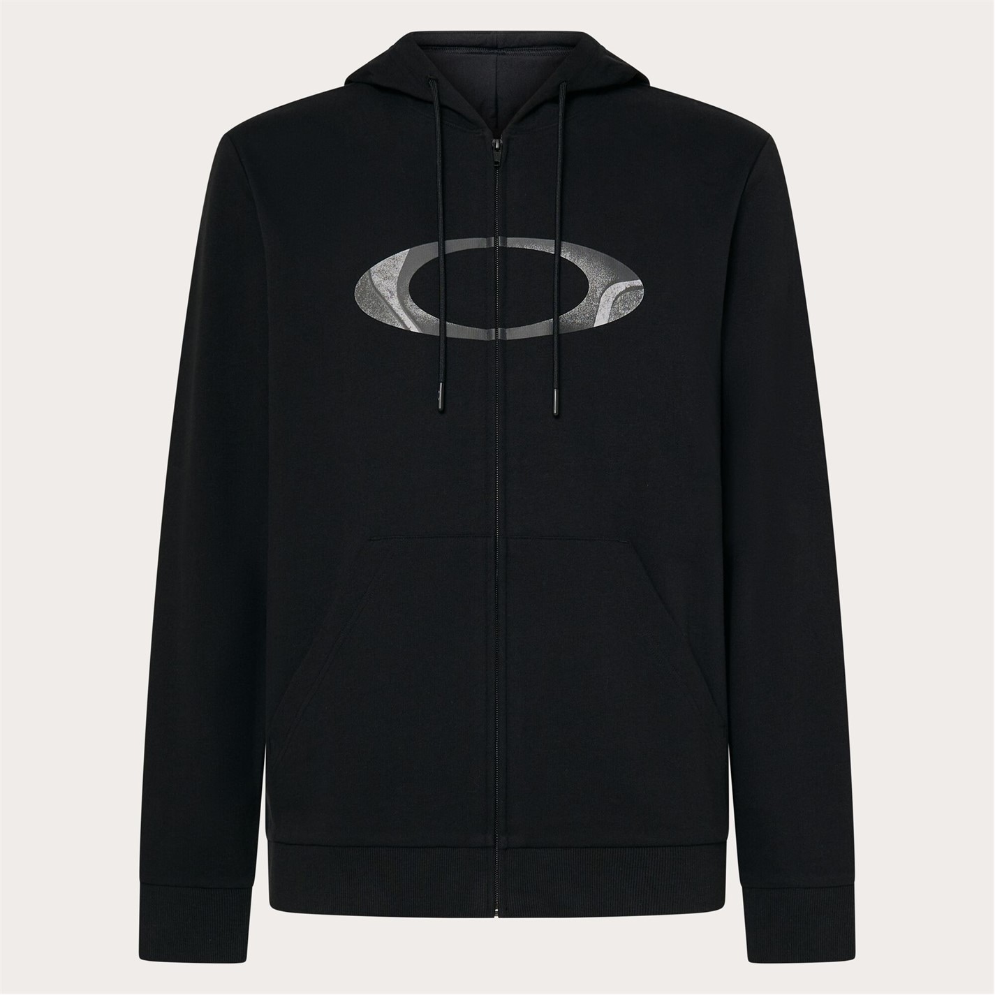 Mikina Oakley Blackout 5113665 Men's Zip Hoodie - 1