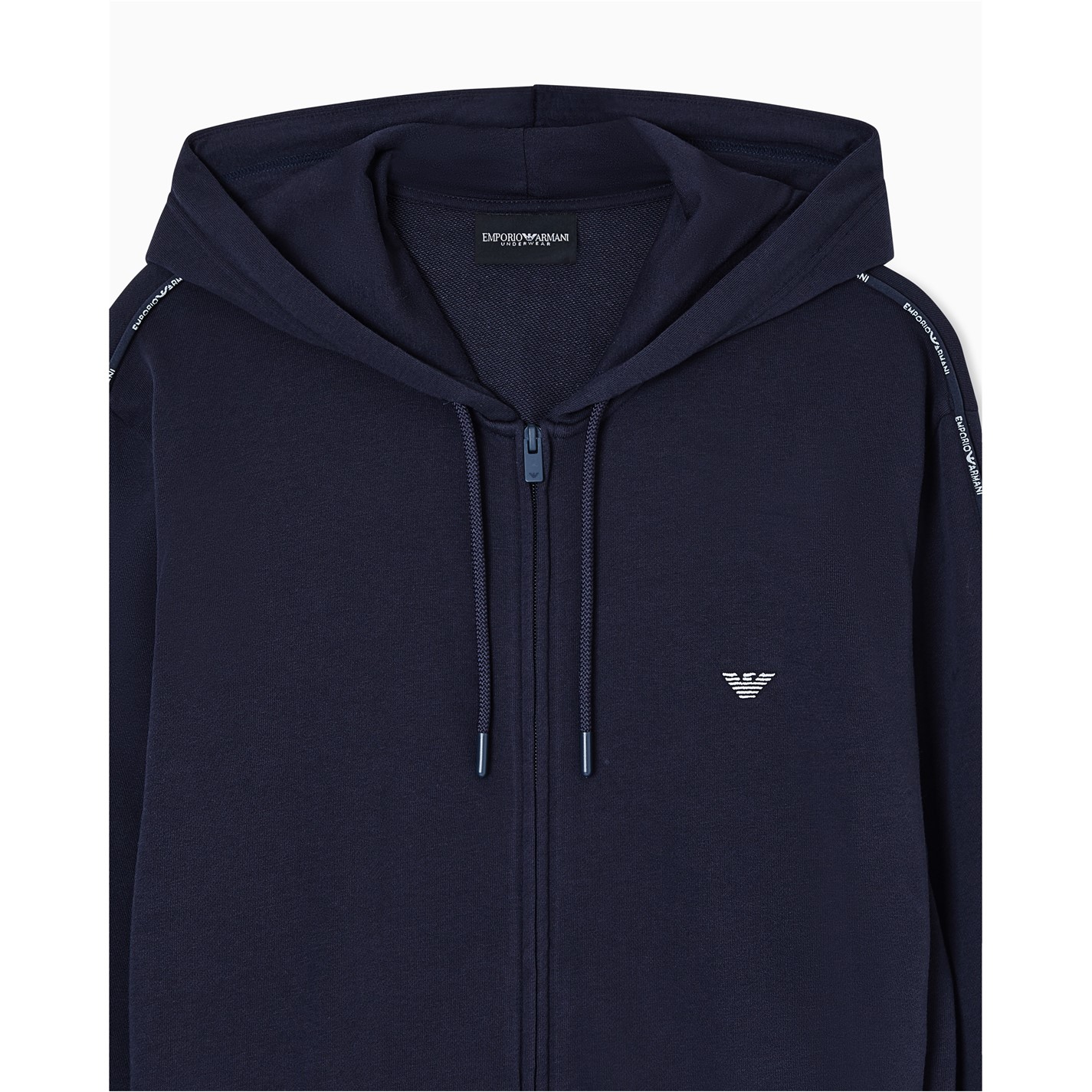 Mikina Emporio Armani Armani Blue 745180 Men's Zip Hoodie - 2